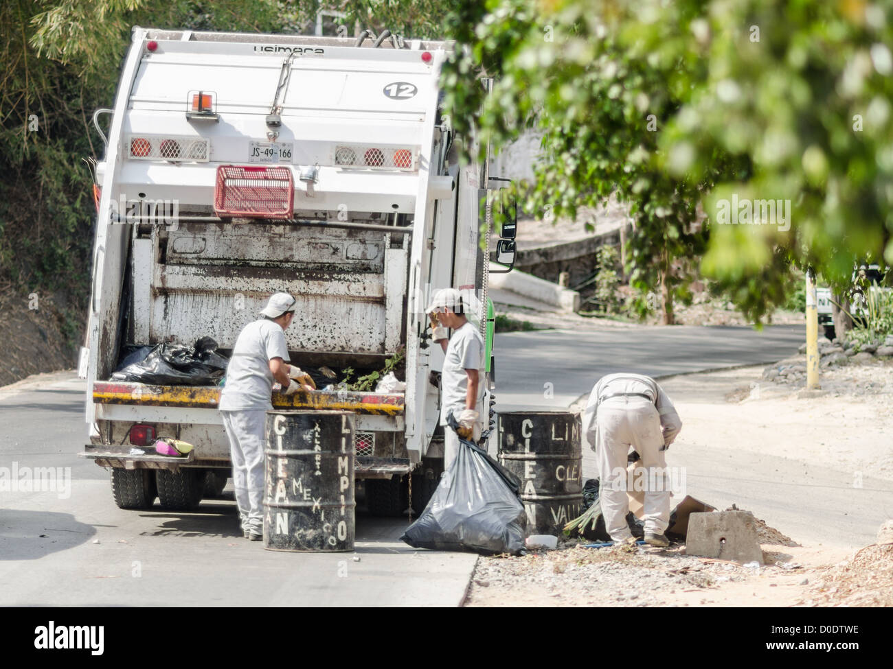 refuse collection developing world Stock Photo Alamy