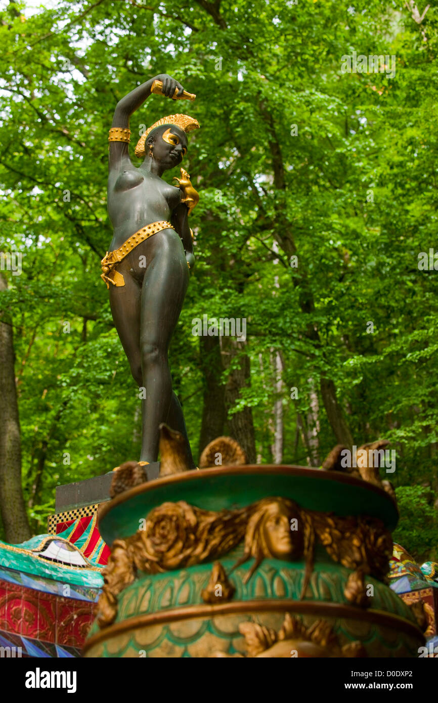 Österreich, Wien 14, Otto Wagner Villa - Ernst Fuchs Privat-Museum, Hüttelbergstrasse 26 Stock Photo