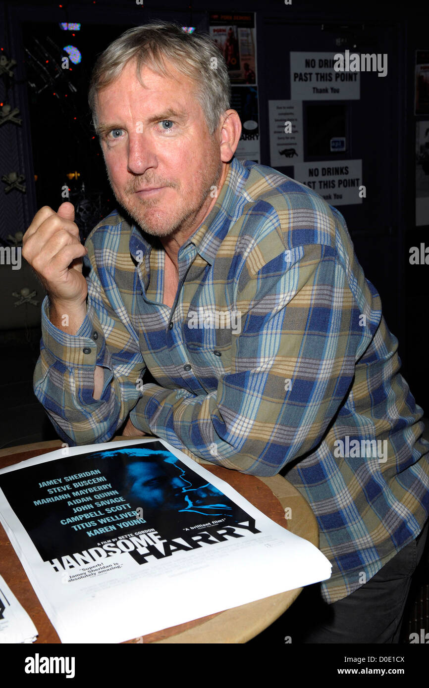 Jamey Sheridan at a special autograph session at Woody's to promote his latest film 'Handsome Harry'. Toronto, Canada - 28.10.10 Stock Photo