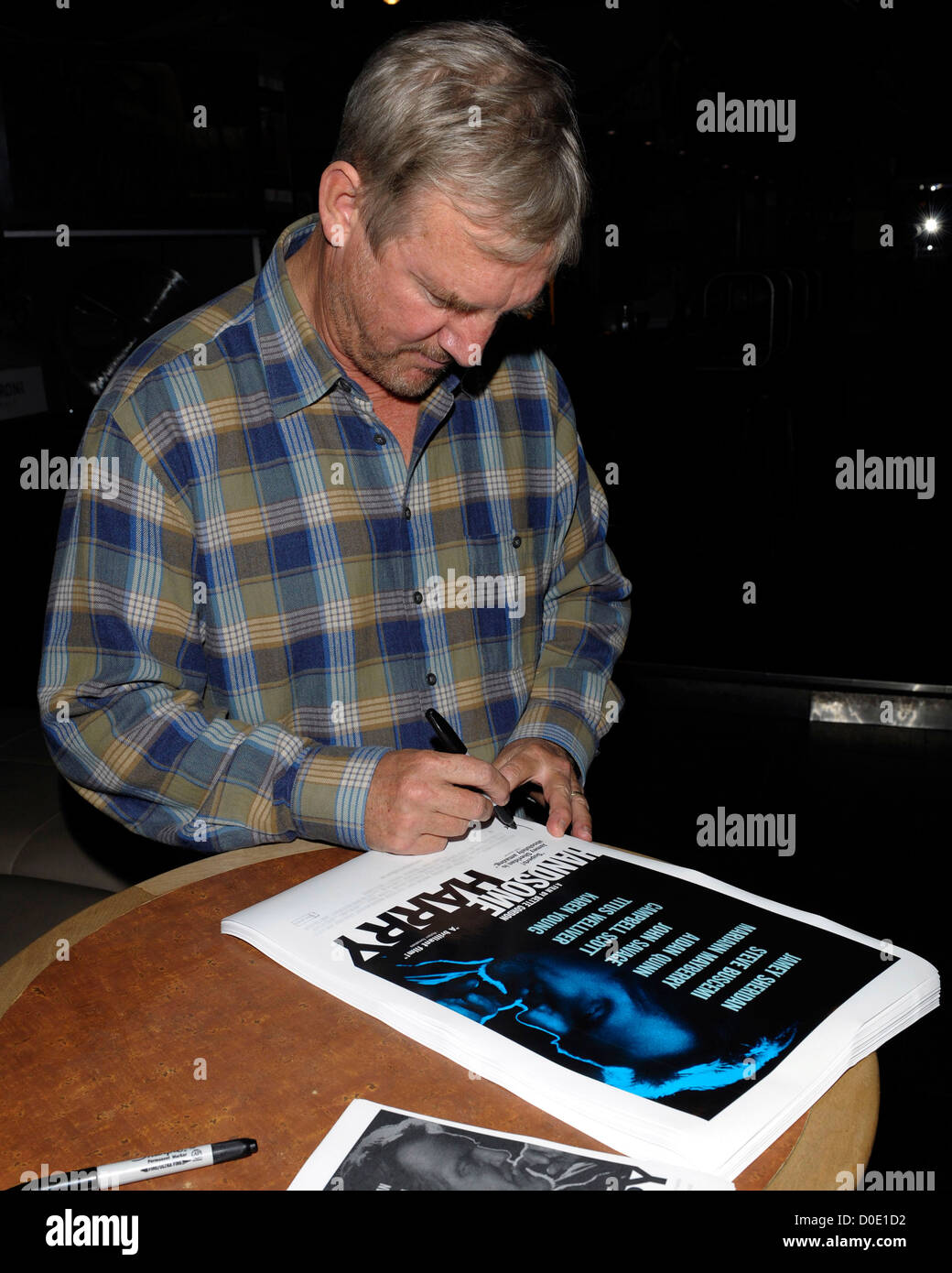 Jamey Sheridan at a special autograph session at Woody's to promote his latest film 'Handsome Harry'. Toronto, Canada - Stock Photo