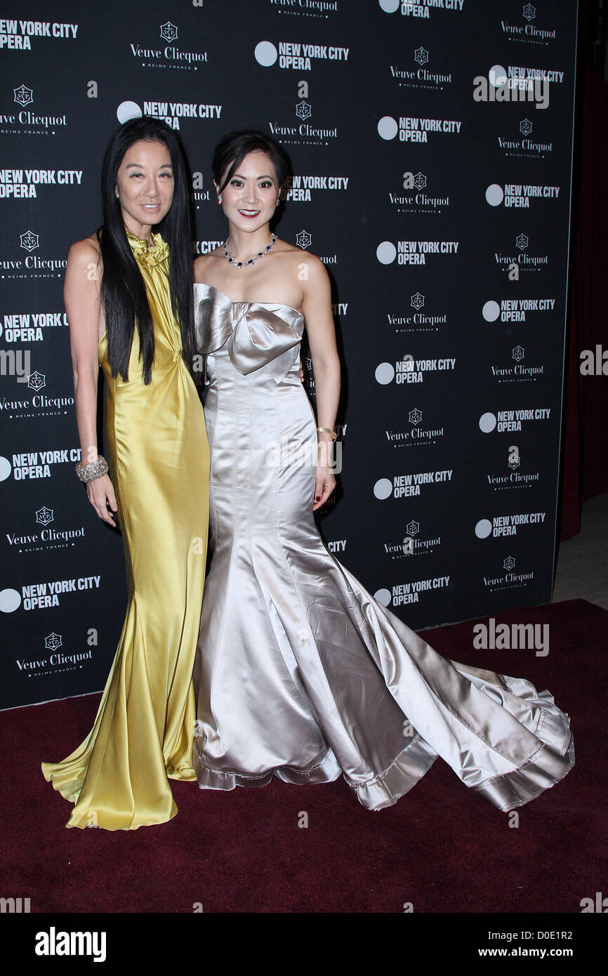 Vera Wang; Angela Chao at the New York City Opera's Fall Gala held at