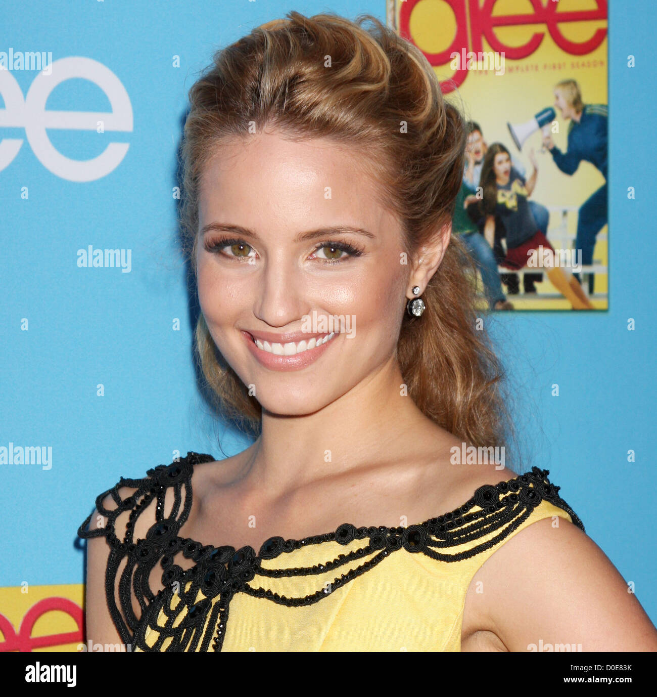 Dianna Agron The 'Glee: Season 2' premiere and DVD release party held at Paramount Studios Los Angeles, California - 07.09.10 Stock Photo