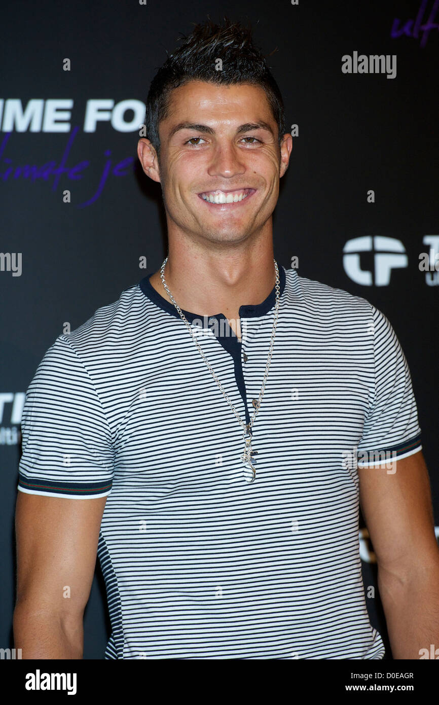 Cristia Ronaldo Attends A Photocall To Promote Time Force Watches At Cristia ronaldo attends a photocall to promote time force watches at