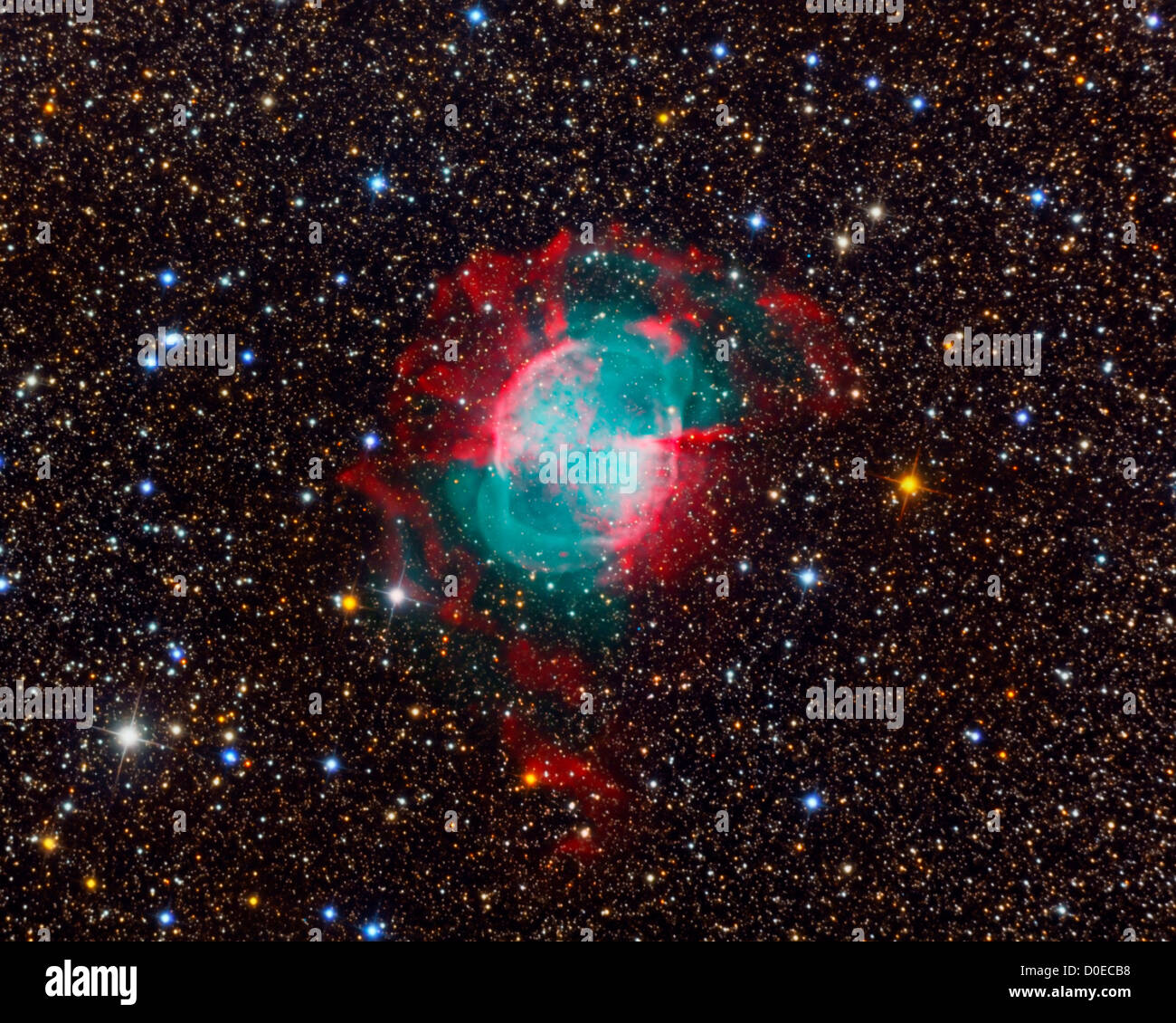 M27 The Dumbbell Nebula Stock Photo
