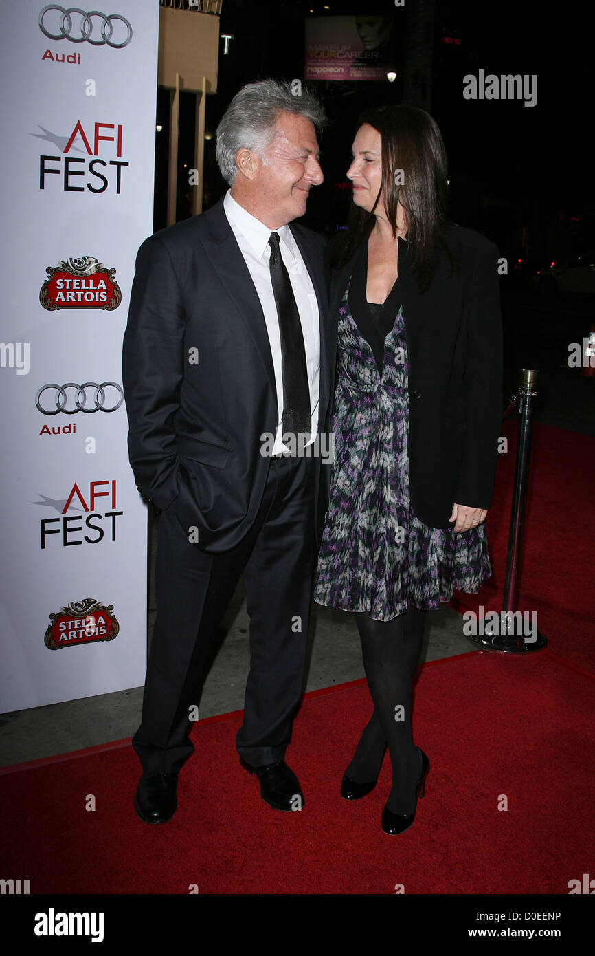 Dustin Hoffman and wife Lisa Hoffman AFI Fest 2010 Centerpiece Gala