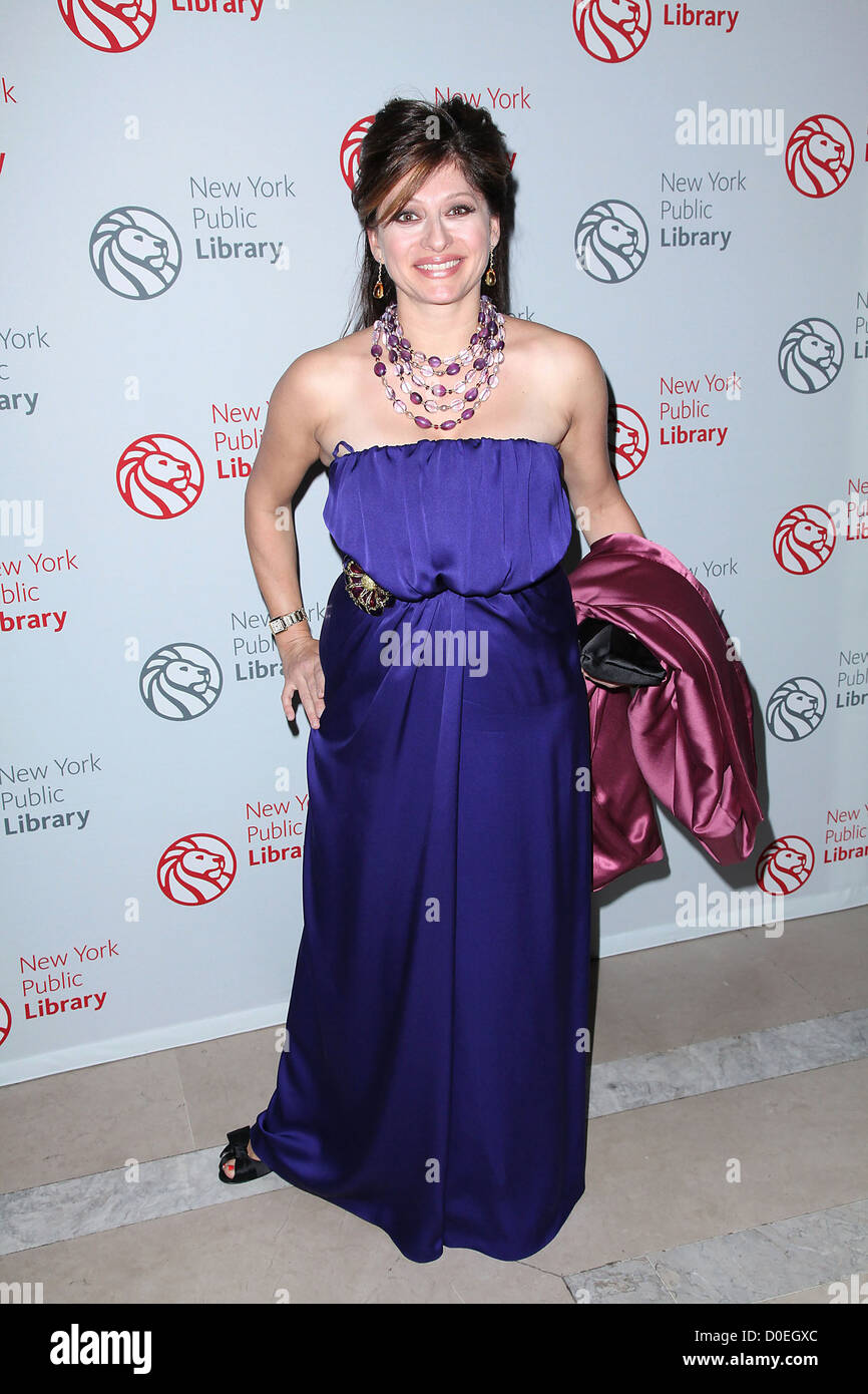 Maria Bartiromo The 2010 Library Lions Benefit held at the New York Public Library New York City, USA - 01.11.10 Stock Photo