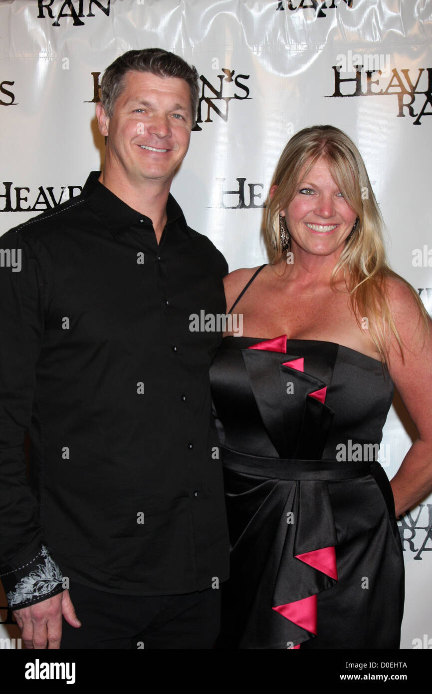 Brooks Douglass, Leslie Douglass Premiere of 'Heaven's Rain' held at