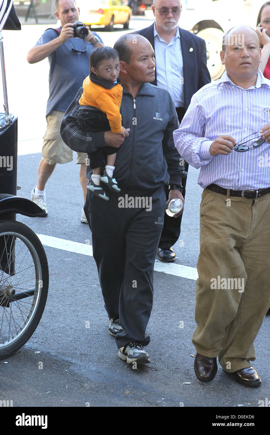 Khagendra Thapa Magar out and about New York City, USA - 09.09.10 Stock Photo