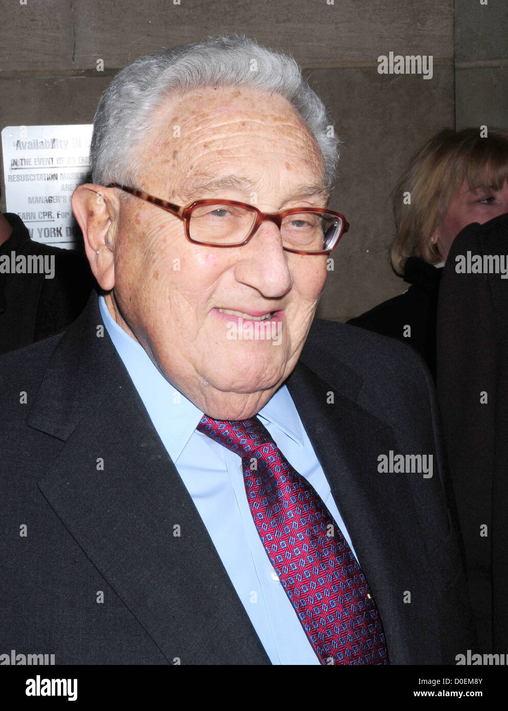 Henry Kissinger The WWD 100th Anniversary Gala at Cipriani 42nd Street New York City, USA - 02.11.10 Stock Photo