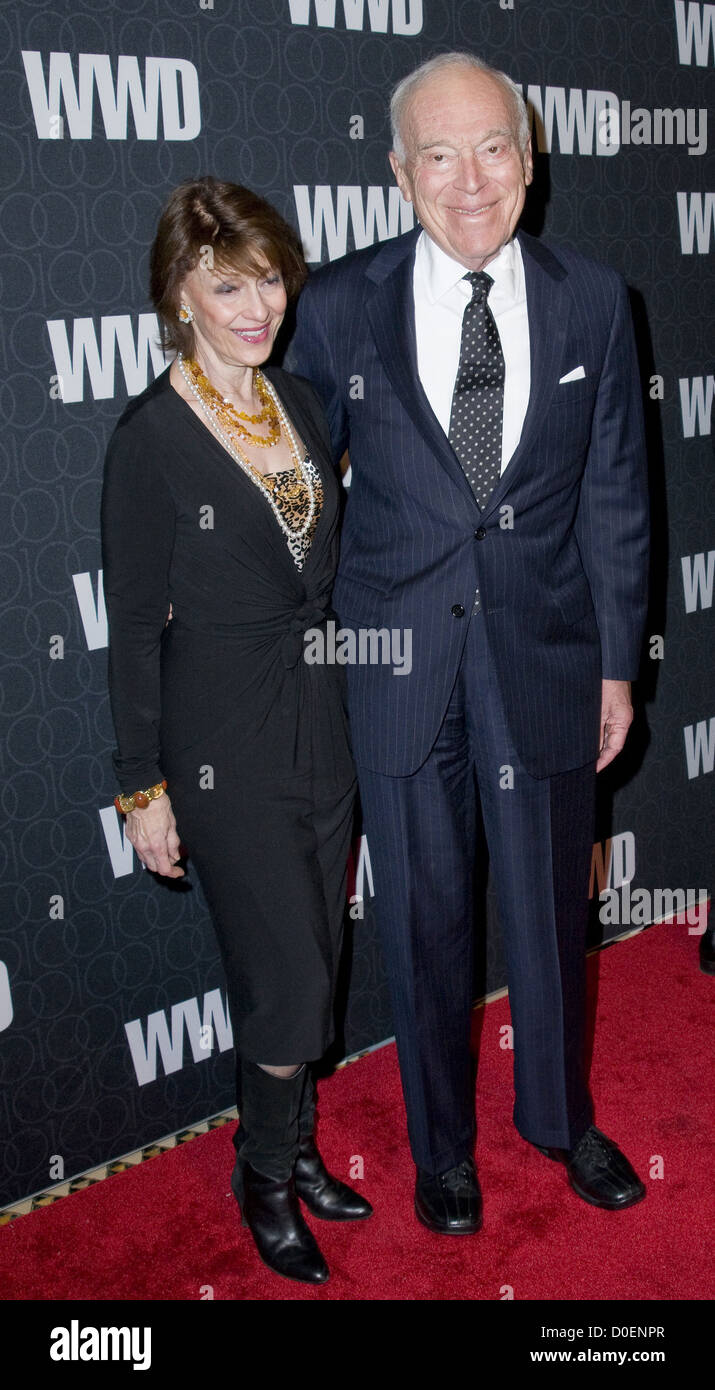 Evelyn Lauder and Leonard Lauder The Women's Wear Daily 100 Anniversary