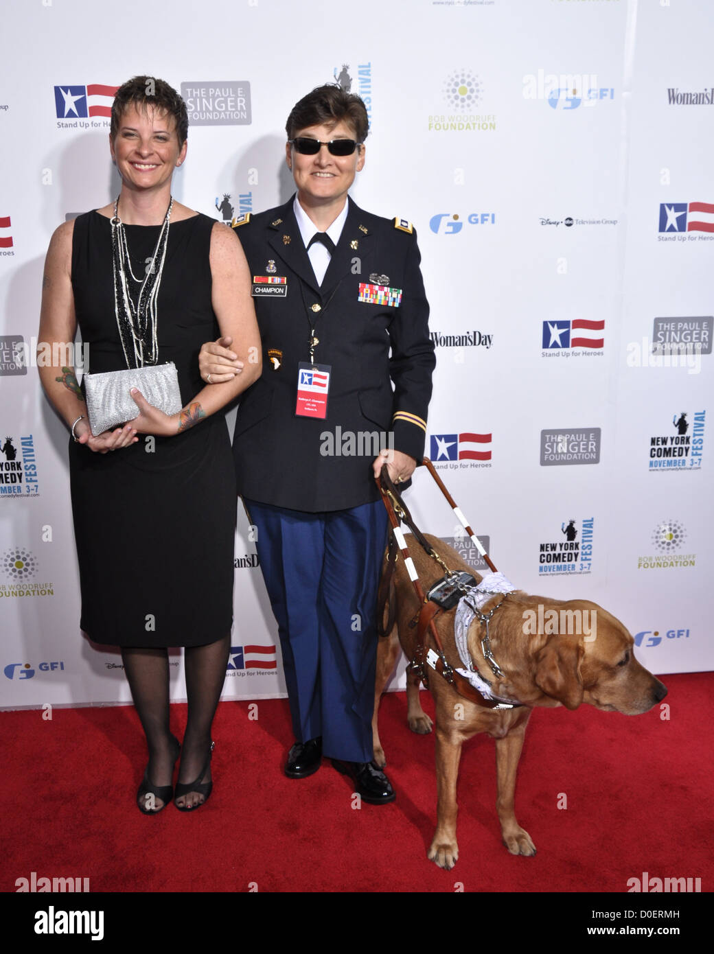 Servicemwomen and guests United States Servicemen attend 'Stand Up For ...