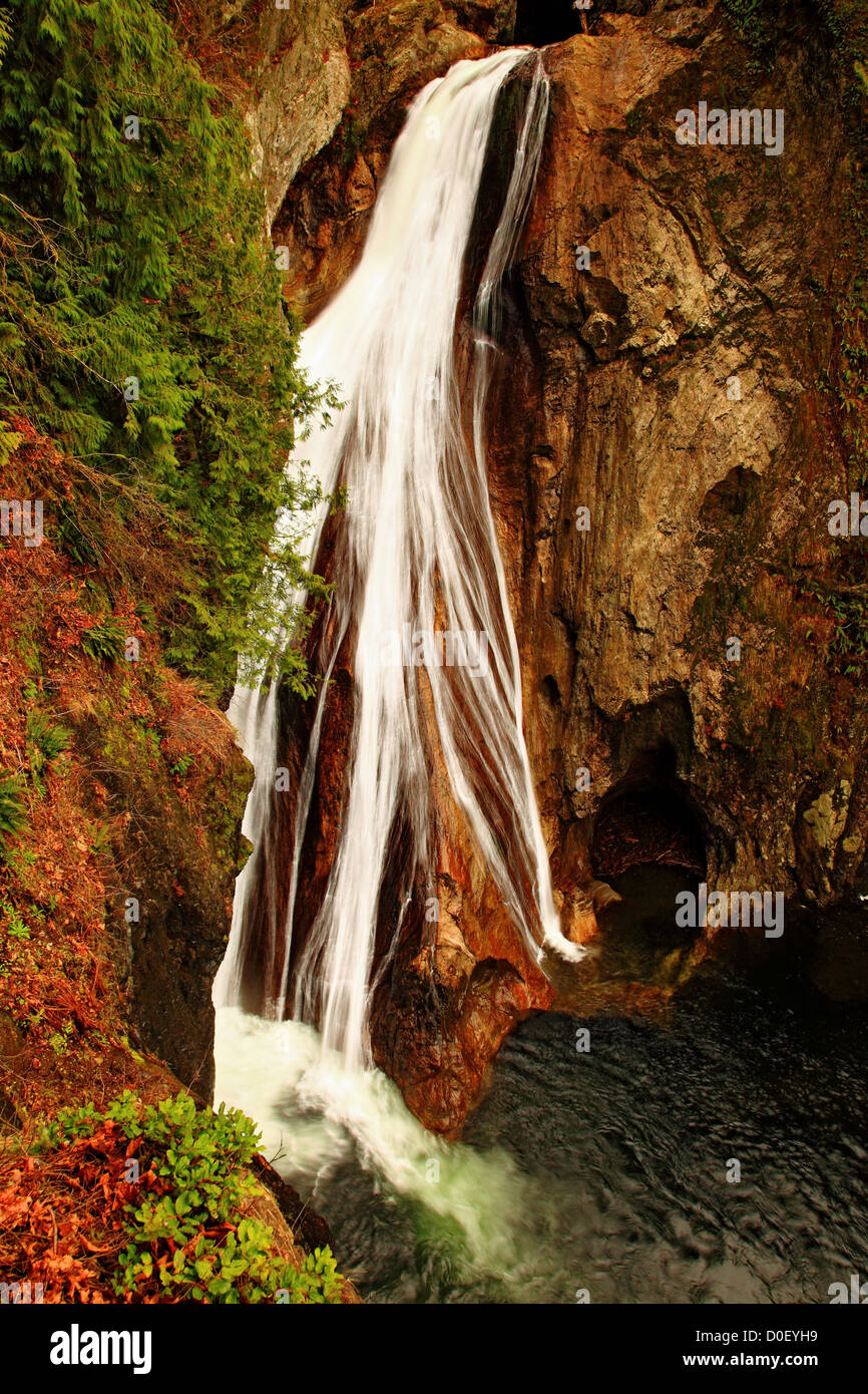 Twin Falls, Twin Falls State Park, Washington Stock Photo Alamy