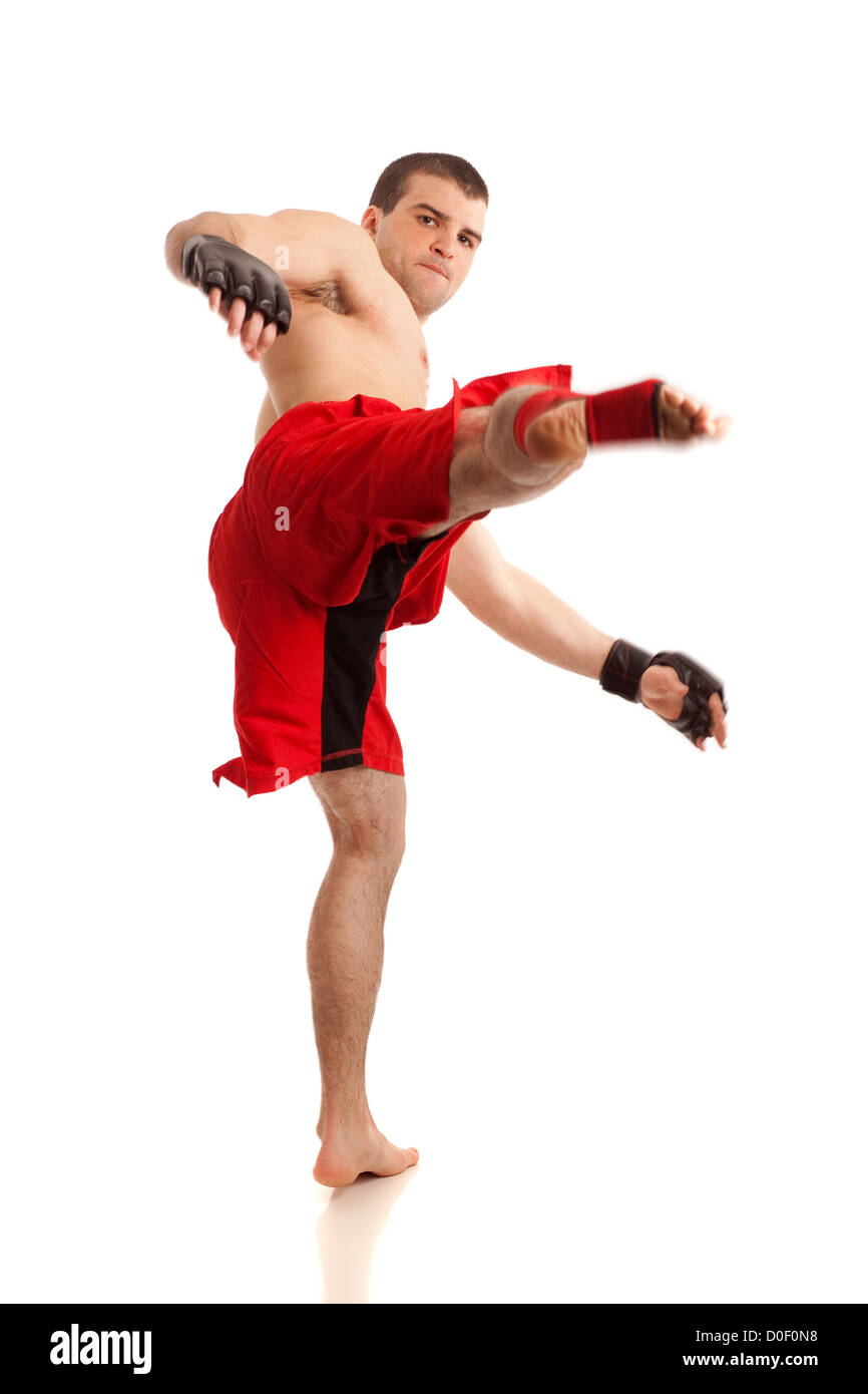 MMA Fighter Stock Photo Alamy