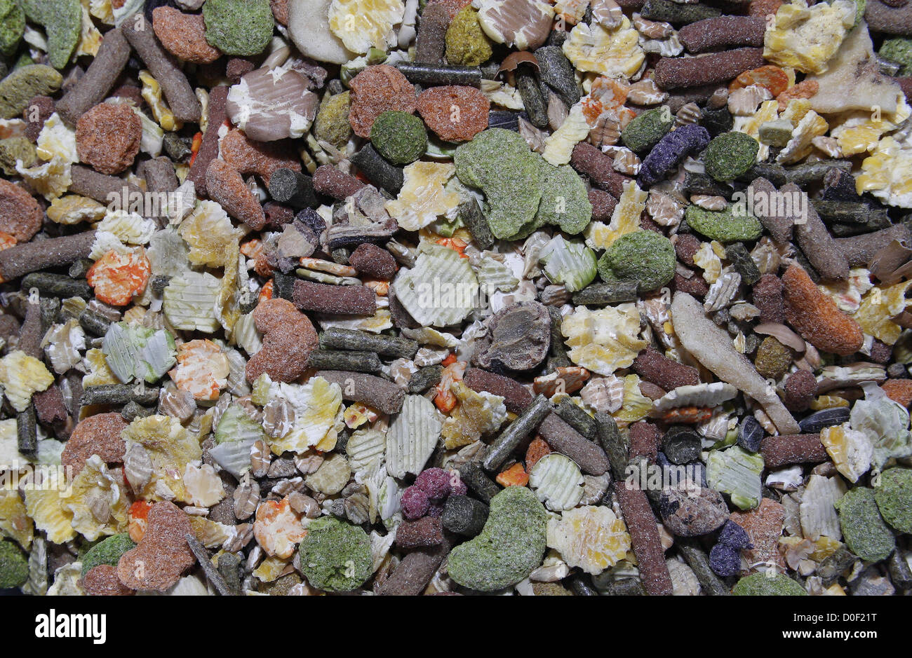 close up image of rabbit and rat food mixed up Stock Photo - Alamy