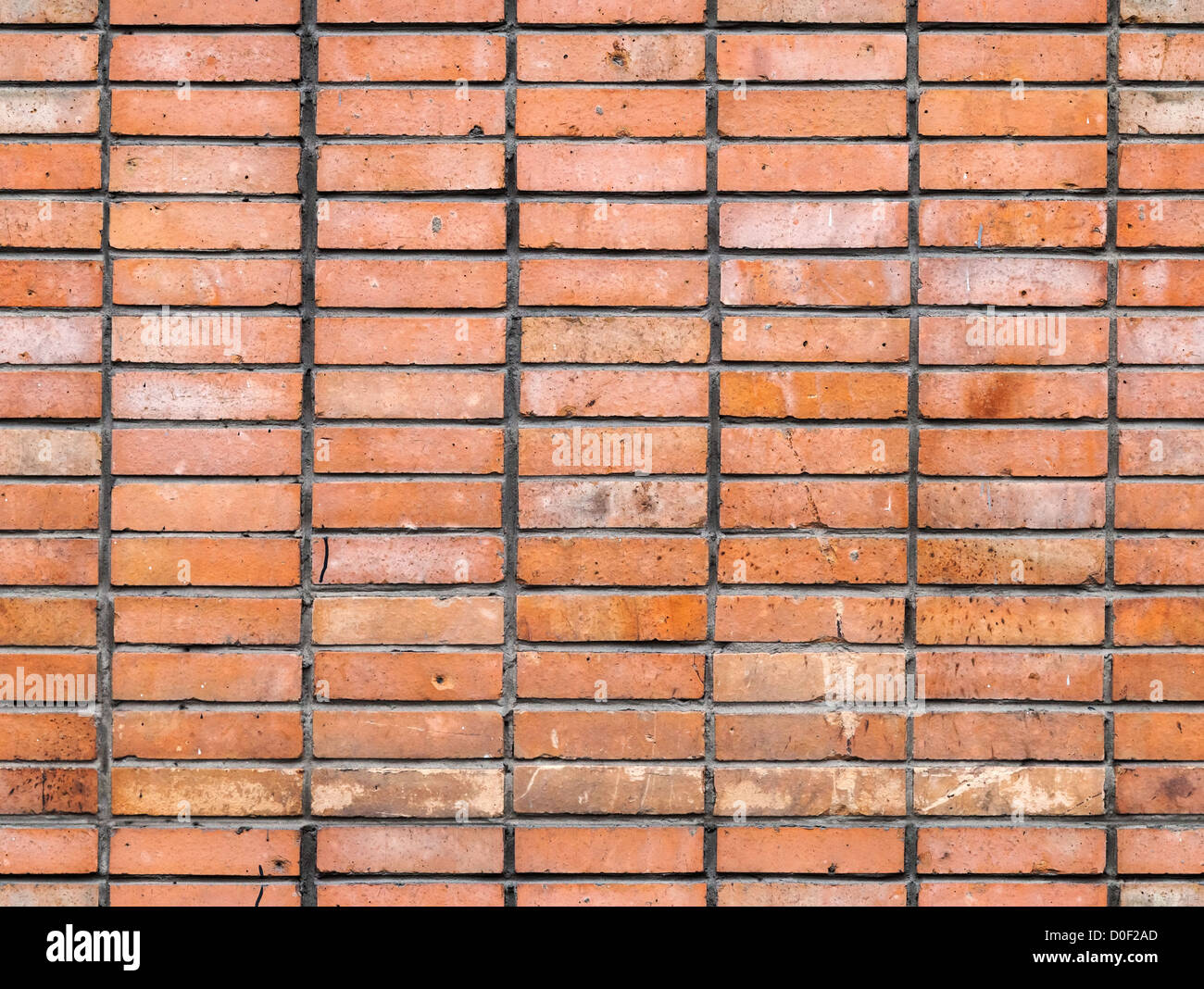 Seamless old red brick wall background photo texture Stock Photo - Alamy