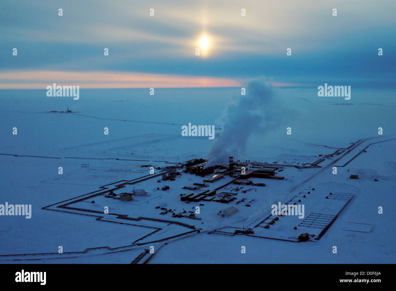 Prudhoe Bay Aerial High Resolution Stock Photography and Images Alamy