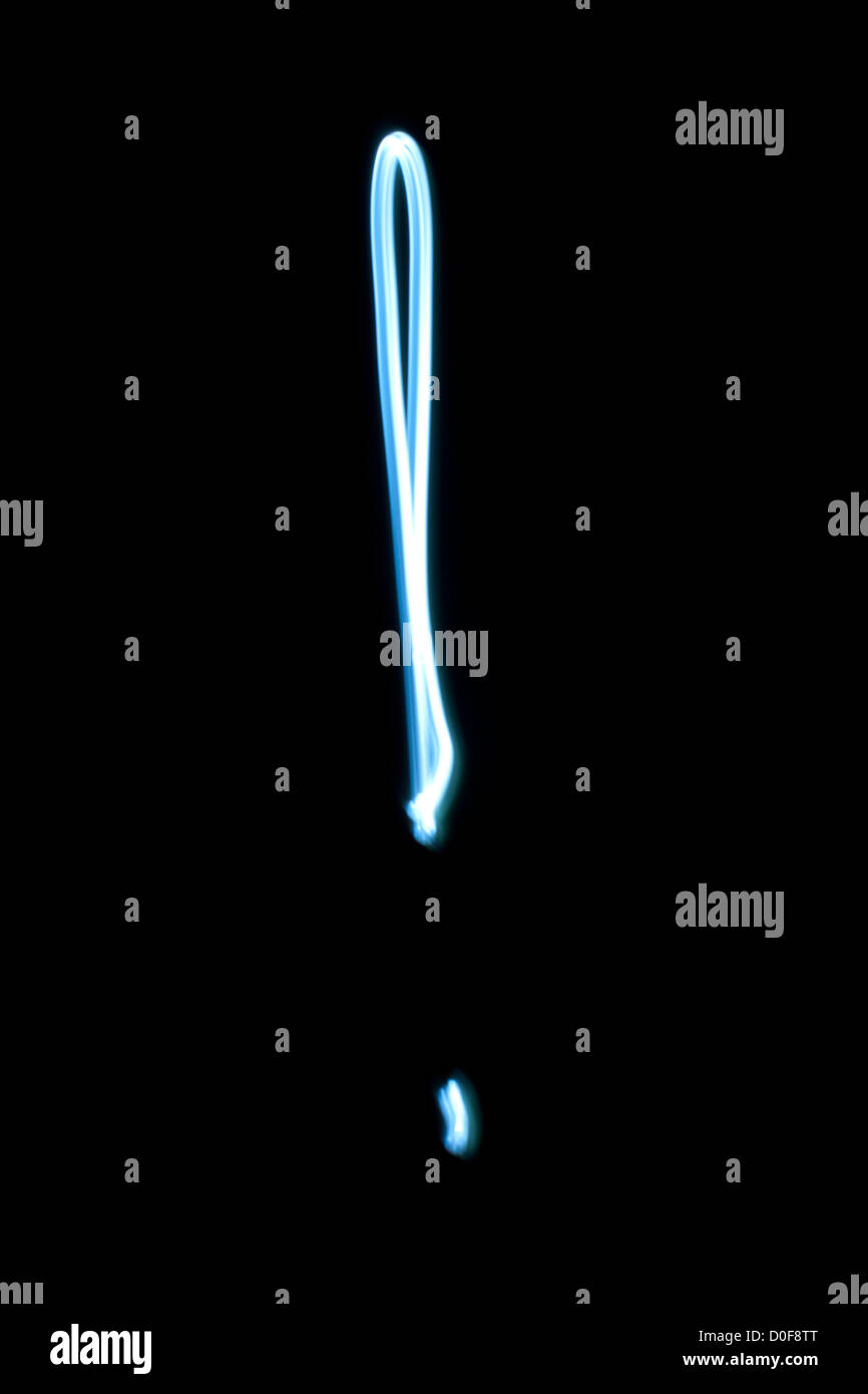 Exclamation mark font hi-res stock photography and images - Alamy