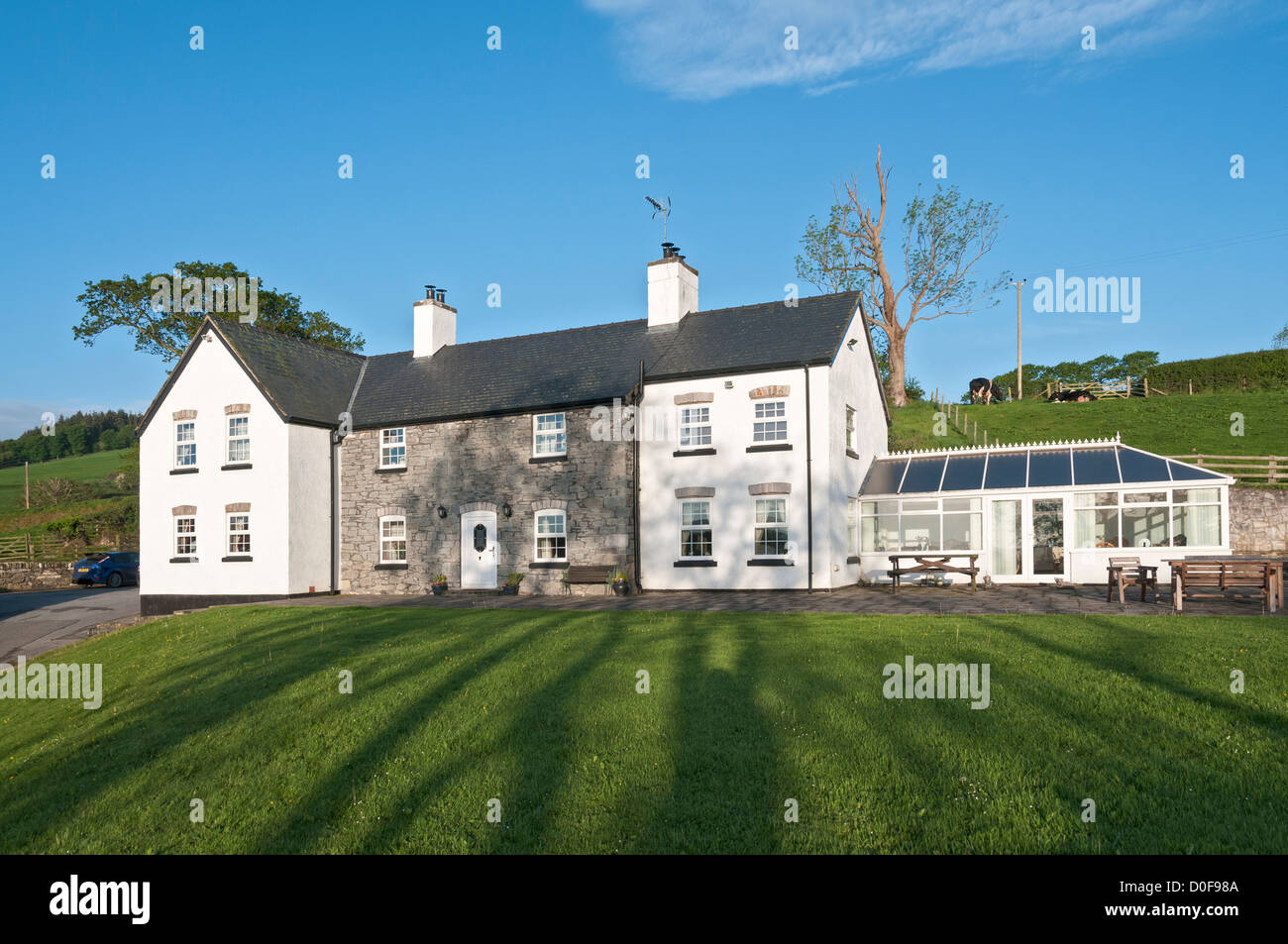 Wales, County Conwy, Bryn Dansi Farmhouse, farmstay bed and breakfast