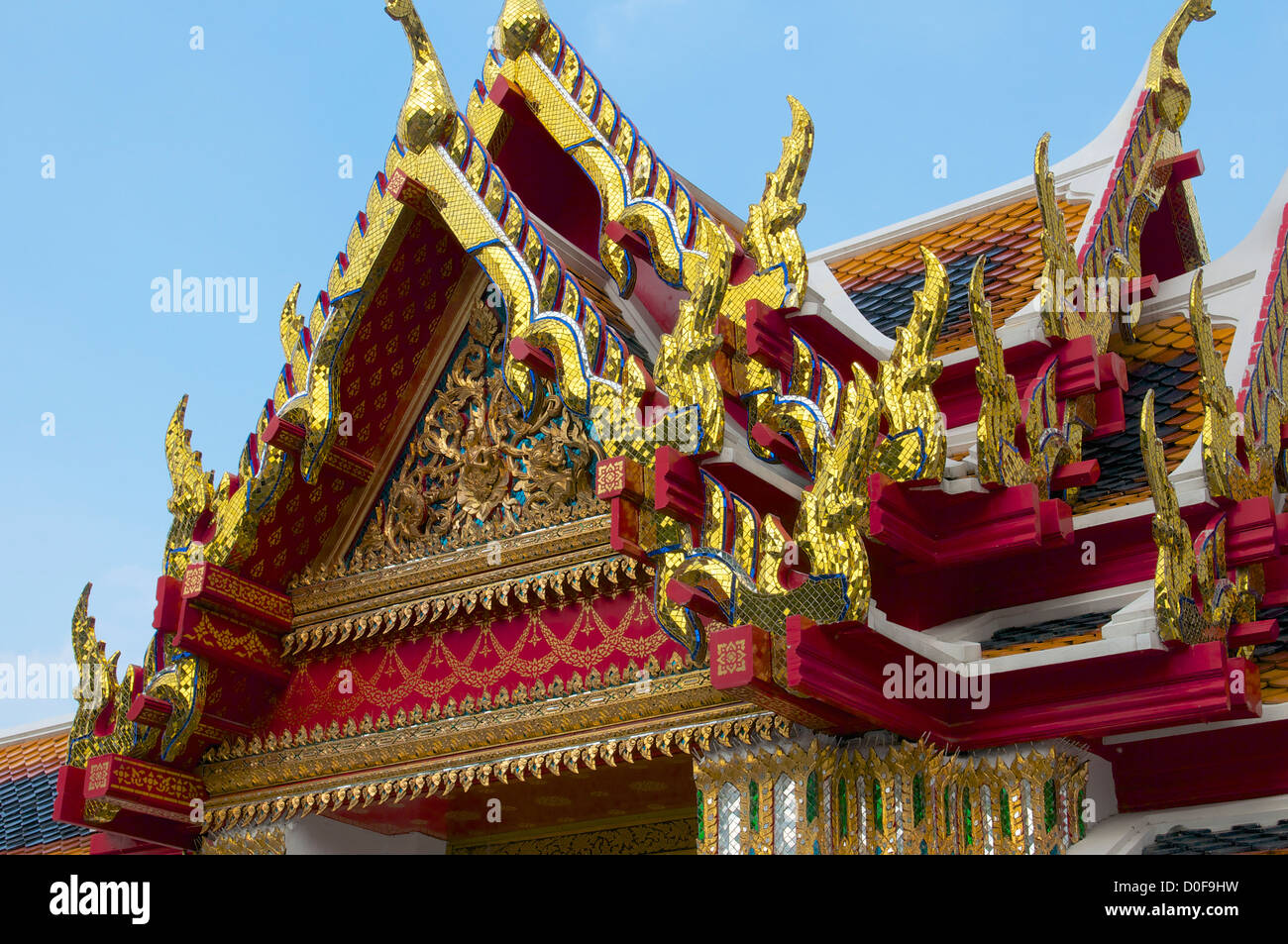 Wat Pho temple in Bangkok Stock Photo - Alamy