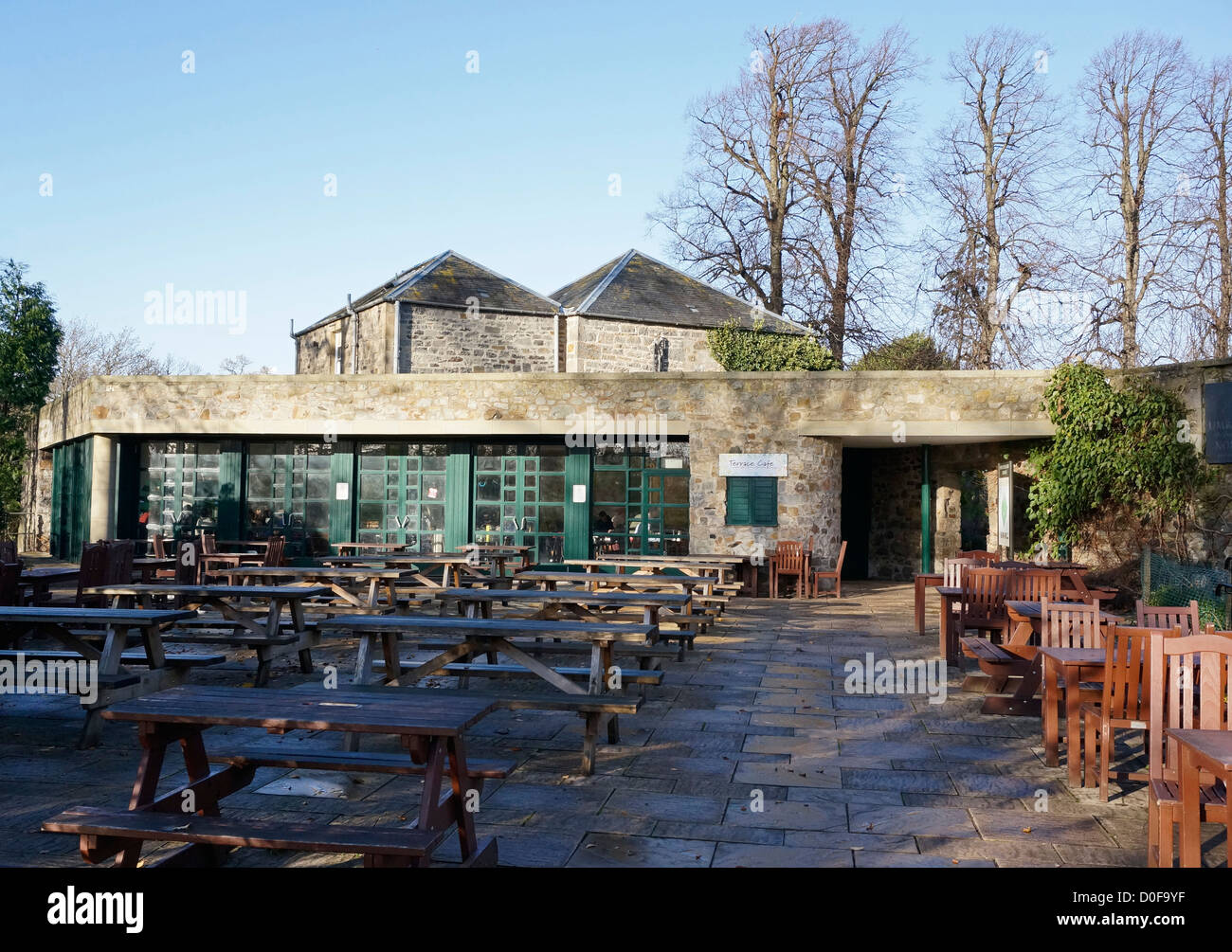 Royal botanic gardens edinburgh cafe hires stock photography and