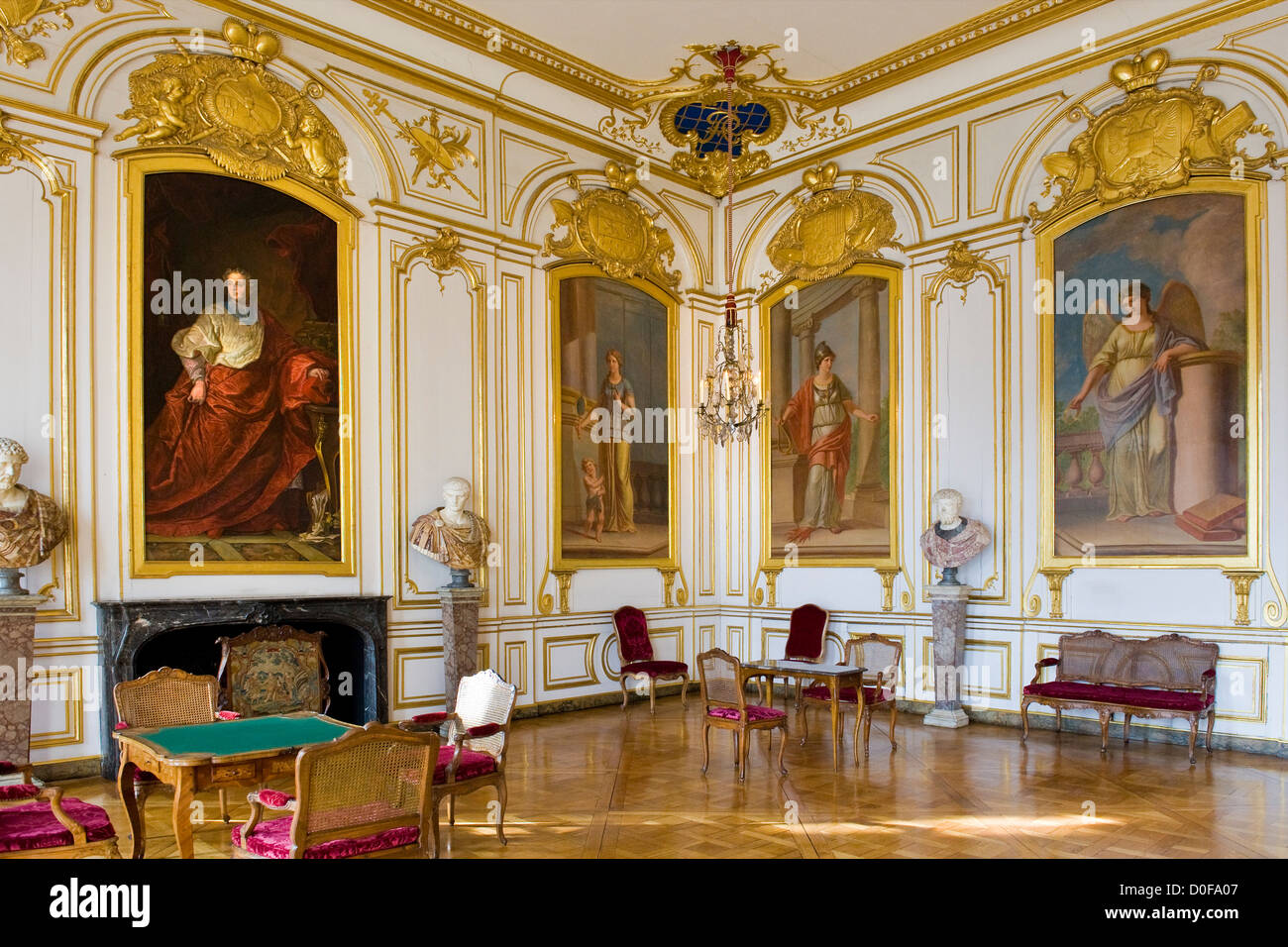 France, Alsace, Strasbourg, Rohan palace, Museum of Decorative Arts Stock Photo