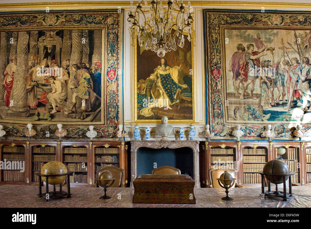 France, Alsace, Strasbourg, Rohan palace, Museum of Decorative Arts Stock Photo