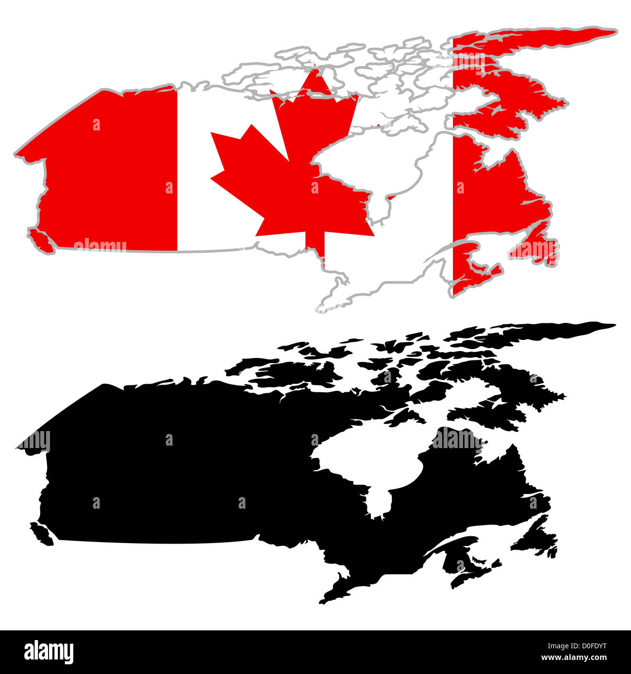 Canada Map Flag On A White Background Vector Illustrator Stock Photo Alamy Canada Map Flag On A White Background Vector Illustrator Stock Photo Alamy