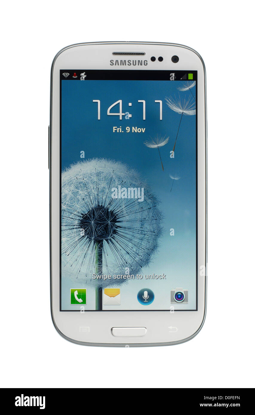 Samsung Galaxy S3 Stock Photo