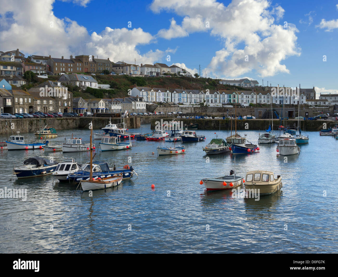 Porthleven fishing boats hires stock photography and images Alamy