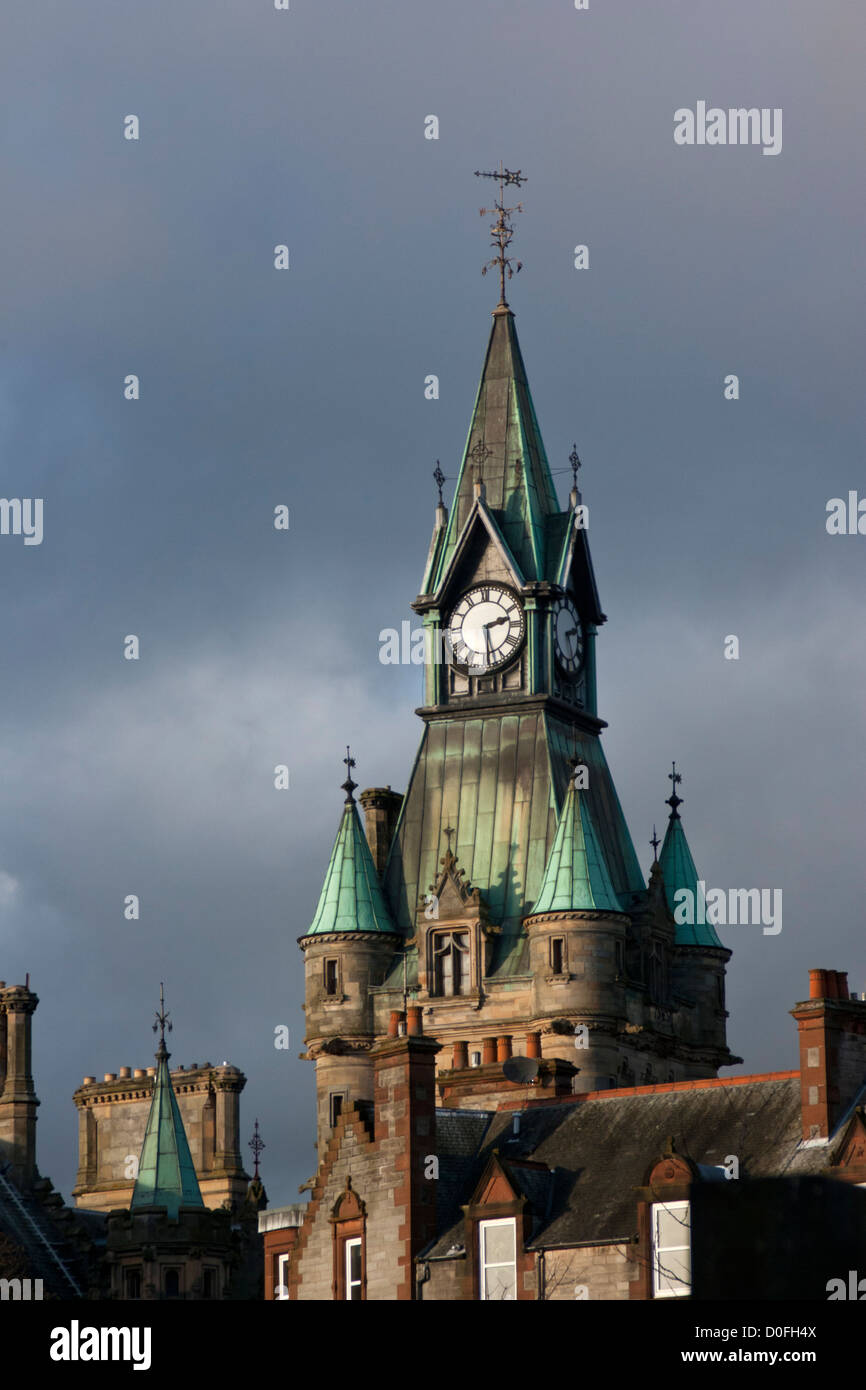 The Town House, or City Chambers, Dunfermline, Scotland. Stock Photo