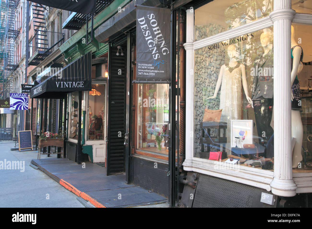 East village storefront hires stock photography and images Alamy