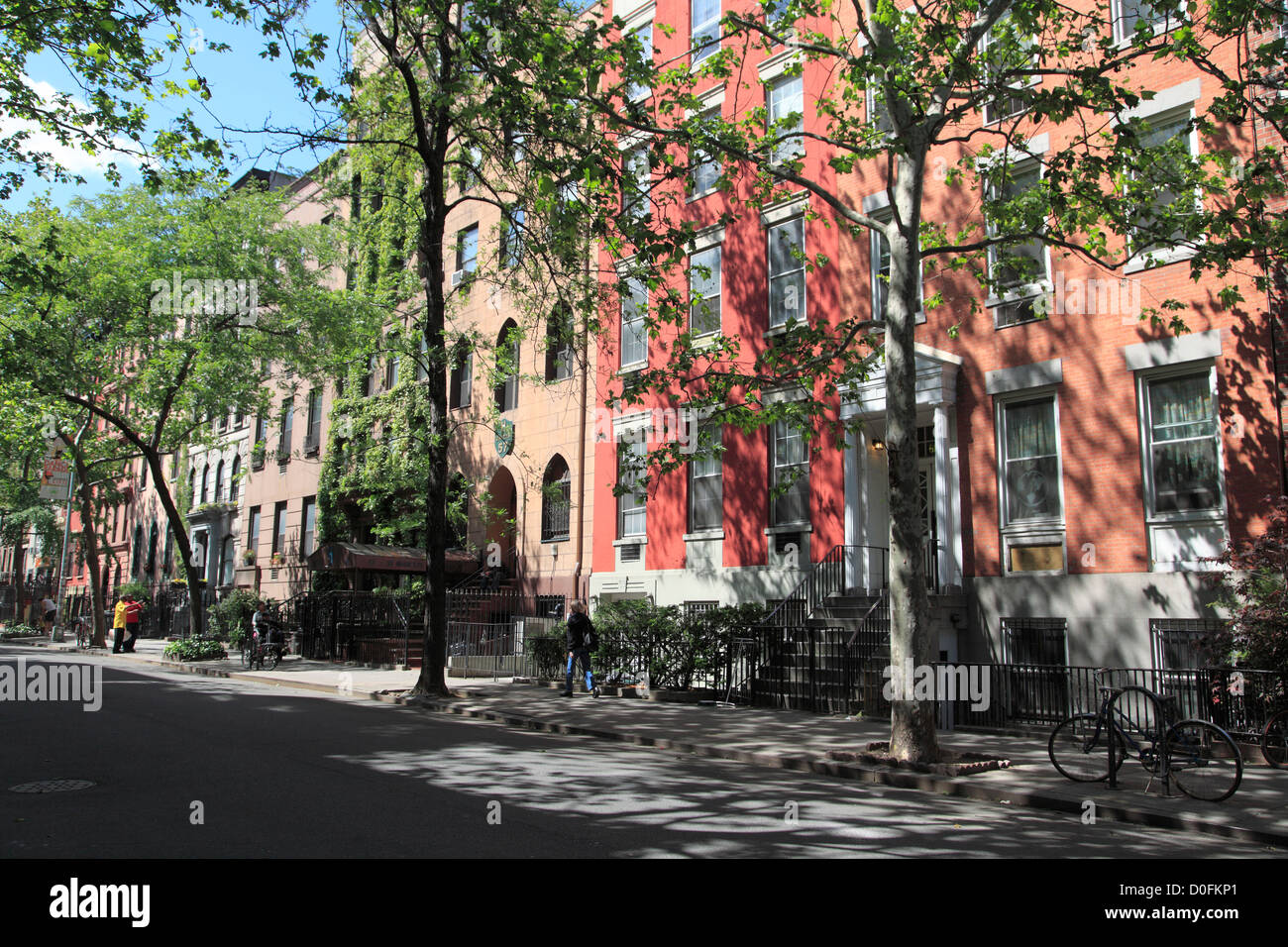 St. Marks Place, Greenwich Village, East Village, Manhattan, New York City, USA Stock Photo