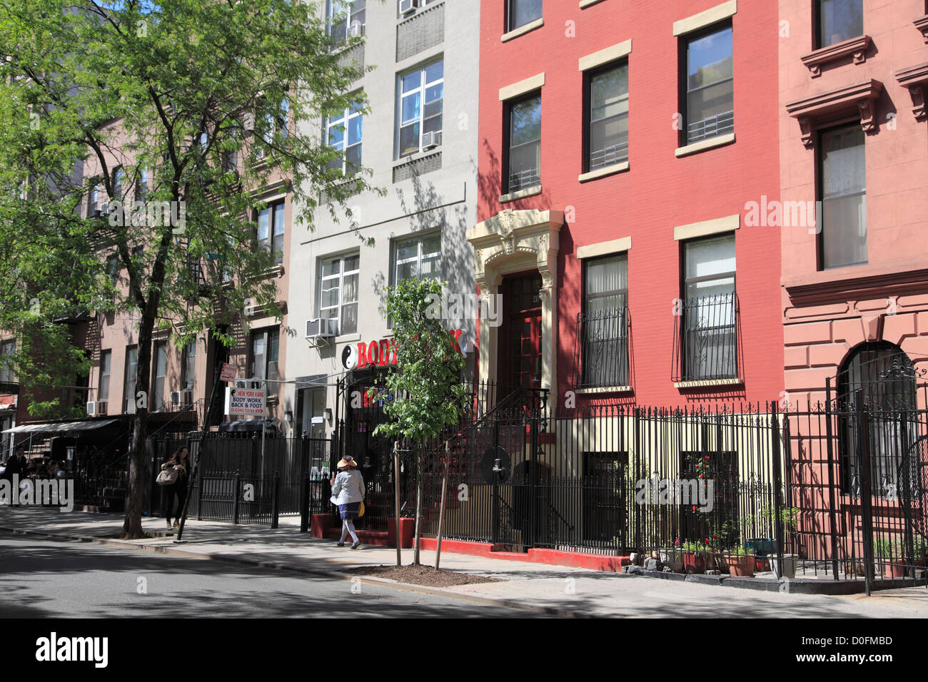 St. Marks Place, Greenwich Village, East Village, Manhattan, New York City, USA Stock Photo