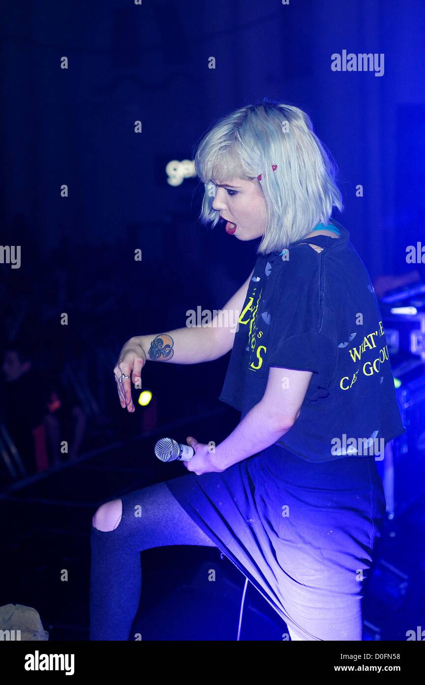 Crystal Castles Plays O2 Academy Brixton On 24 11 12 At O2 Academy Brixton London Crystal Castles A Canadian Electronic Experimental Band Formed In 04 In Toronto Consisting Of Producer Ethan Kath And Vocalist Crystal Castles Plays O2 Academy Brixton On 24 11 12 At O2 Academy Brixton London Crystal Castles A Canadian Electronic Experimental Band Formed In 04 In Toronto Consisting Of Producer Ethan Kath And Vocalist