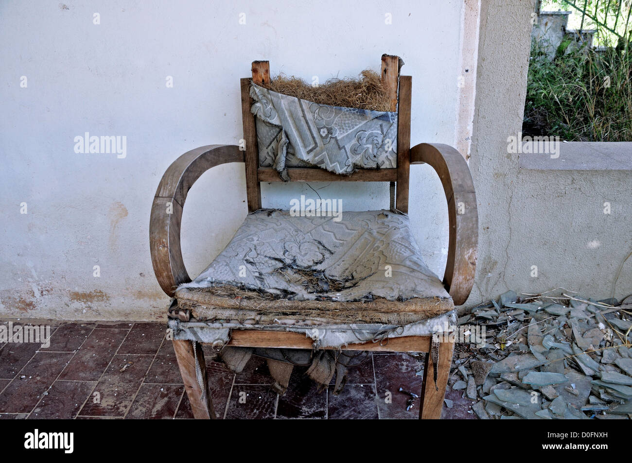 Chair Broken Glass High Resolution Stock Photography and Images - Alamy
