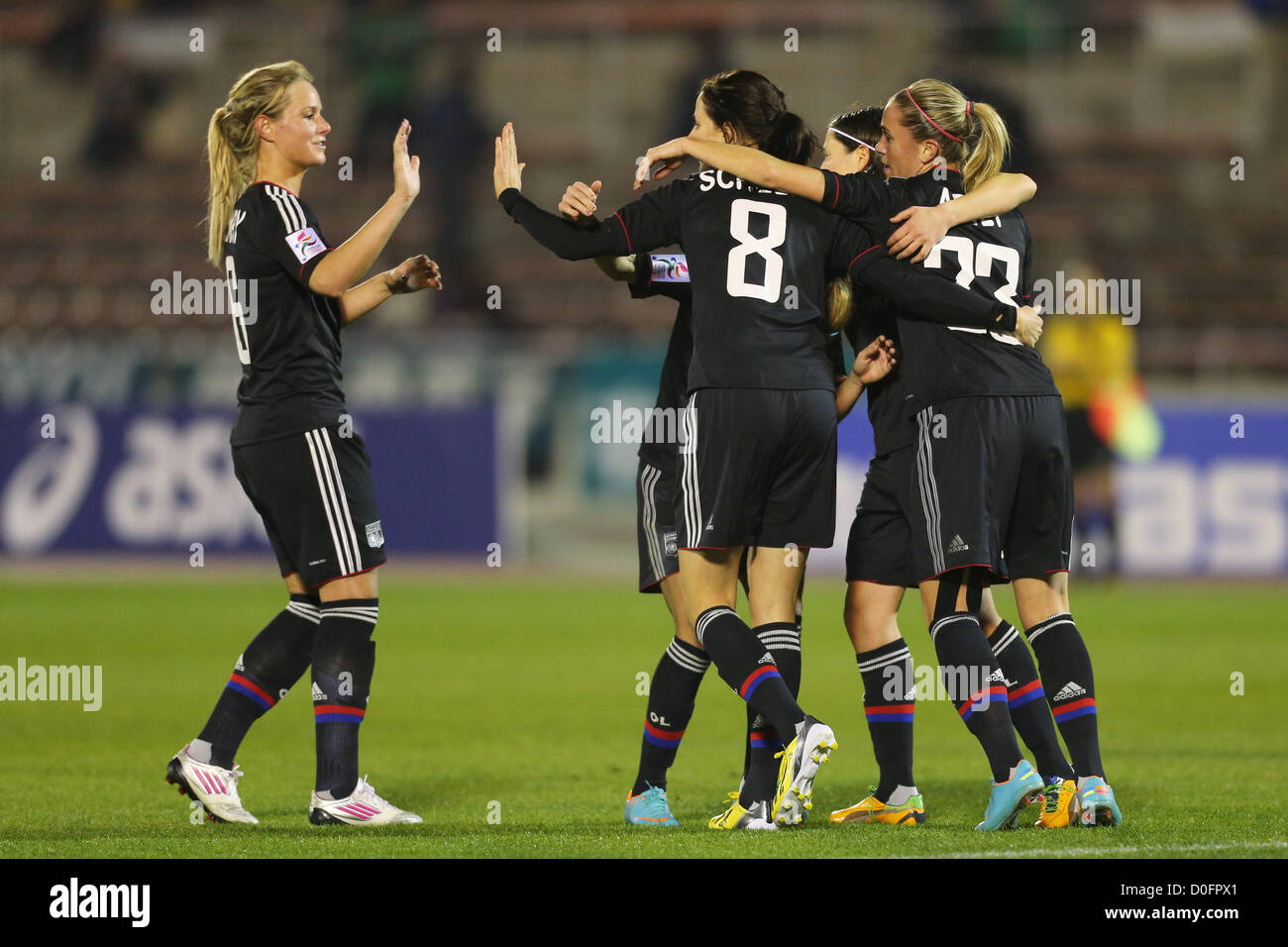 Olympique Lyonnais Team Group Lyon November 22 2012 Football