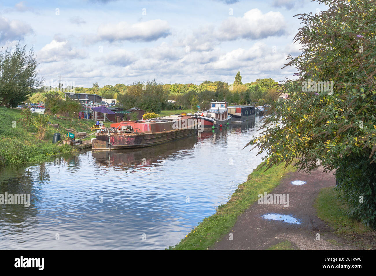 canals of england Stock Photo