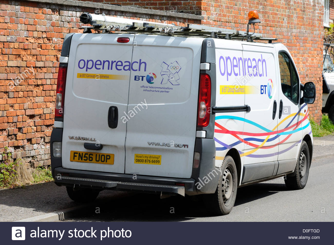 Openreach Van High Resolution Stock Photography and Images Alamy