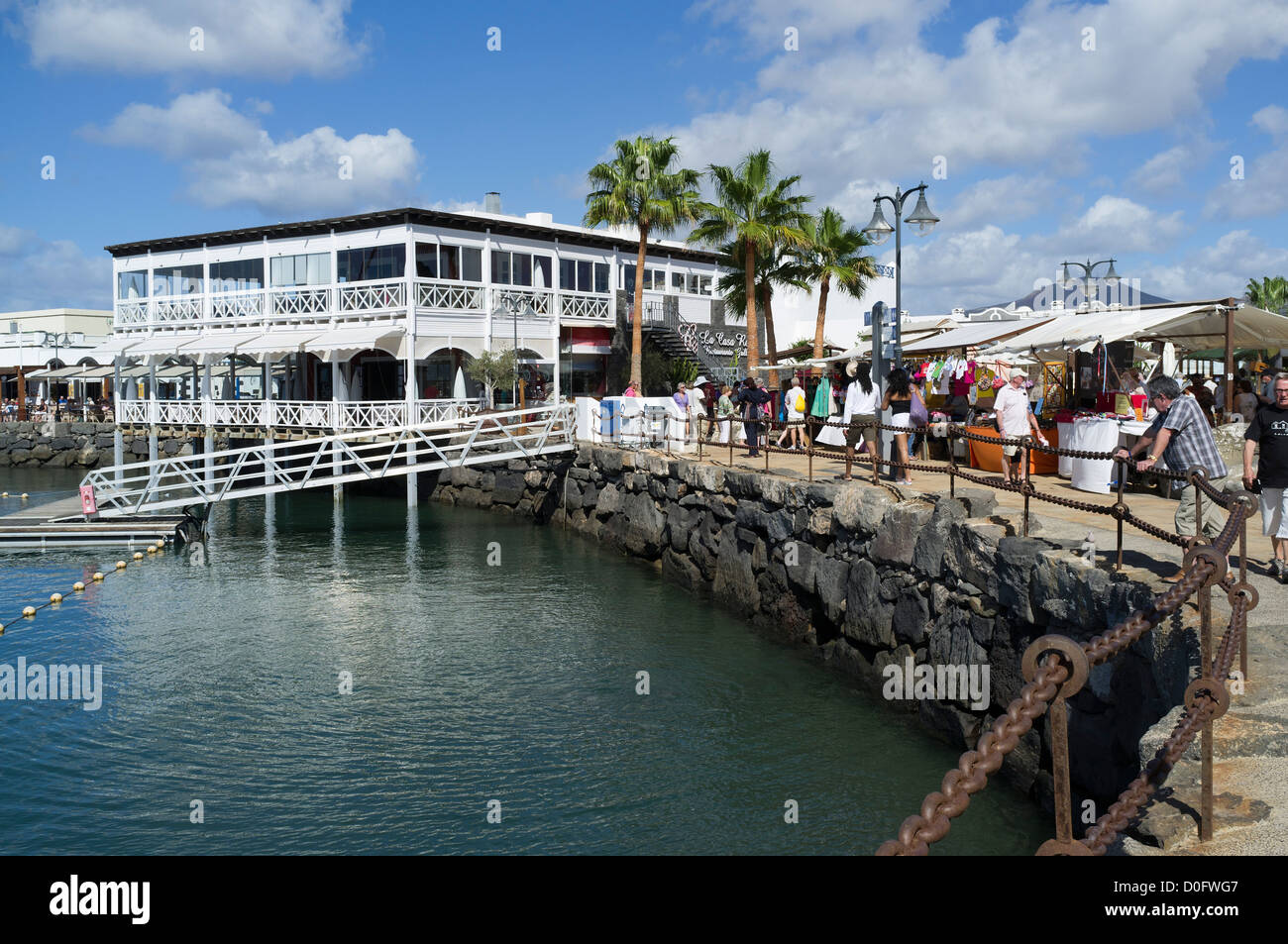 Dh Marina Rubicon Playa Blanca Lanzarote Promenade