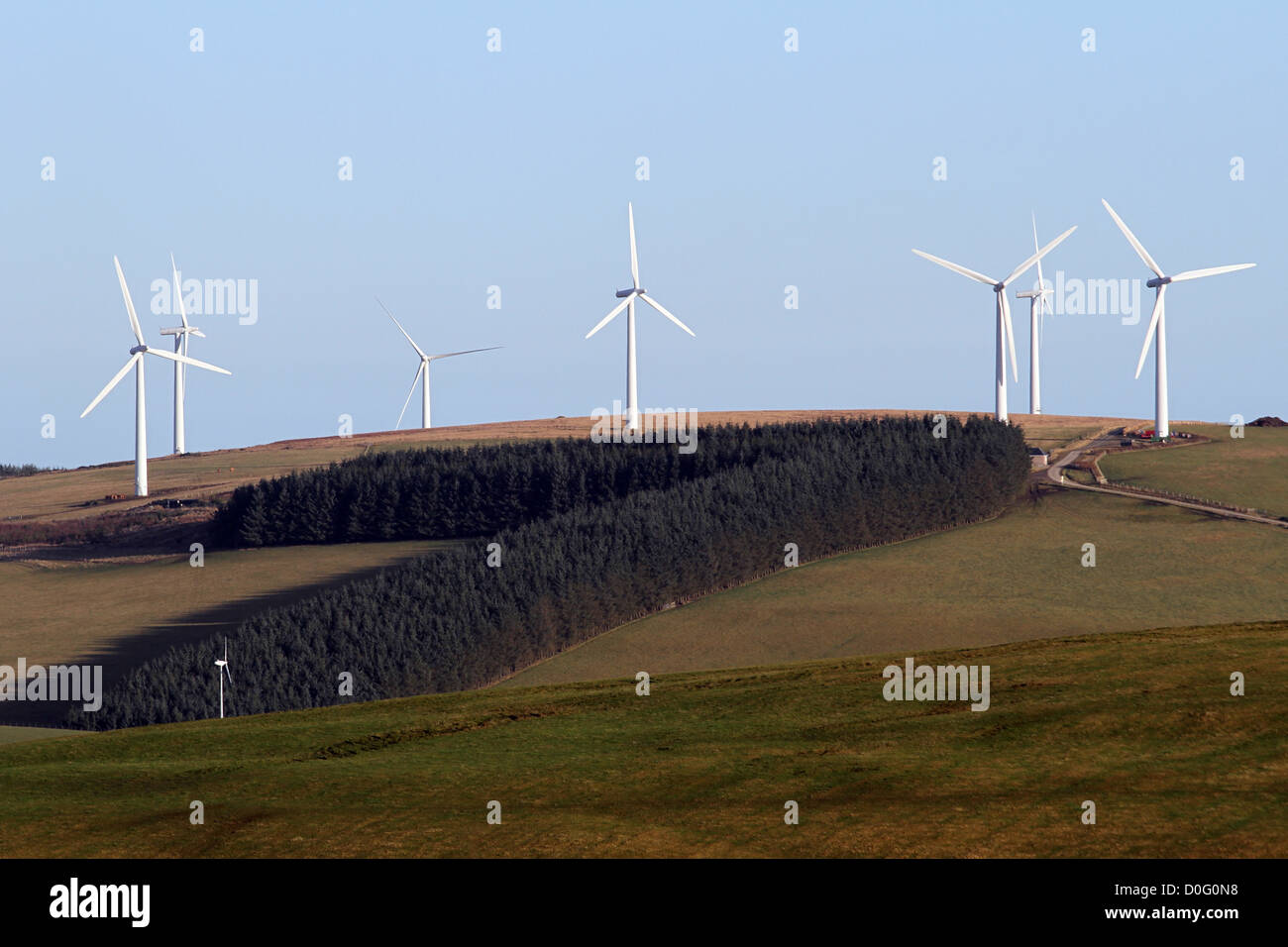 Glens of foudland wind farm hires stock photography and images Alamy