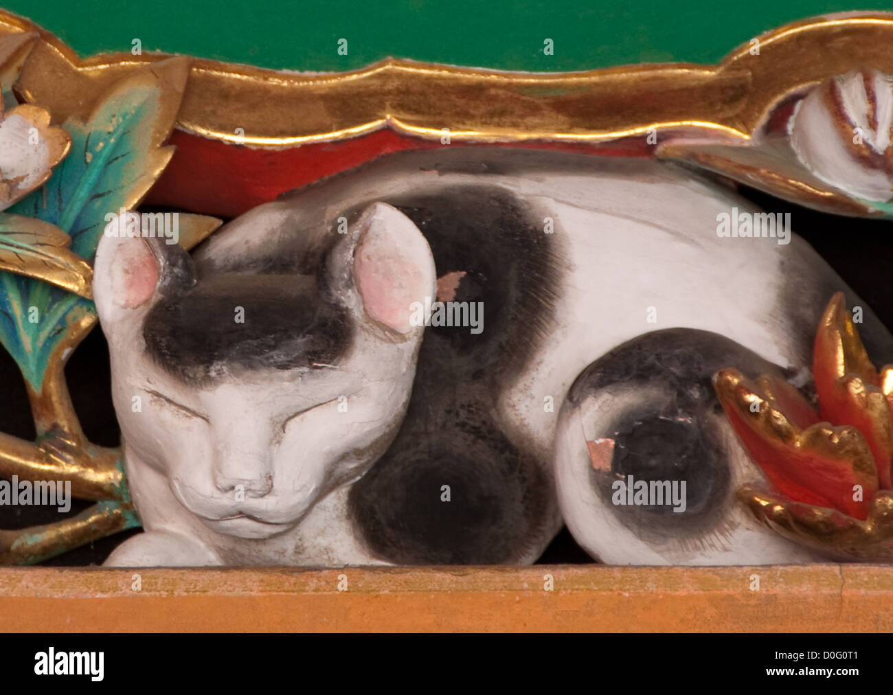 Carving attributed to hidari jingoro hi-res stock photography and