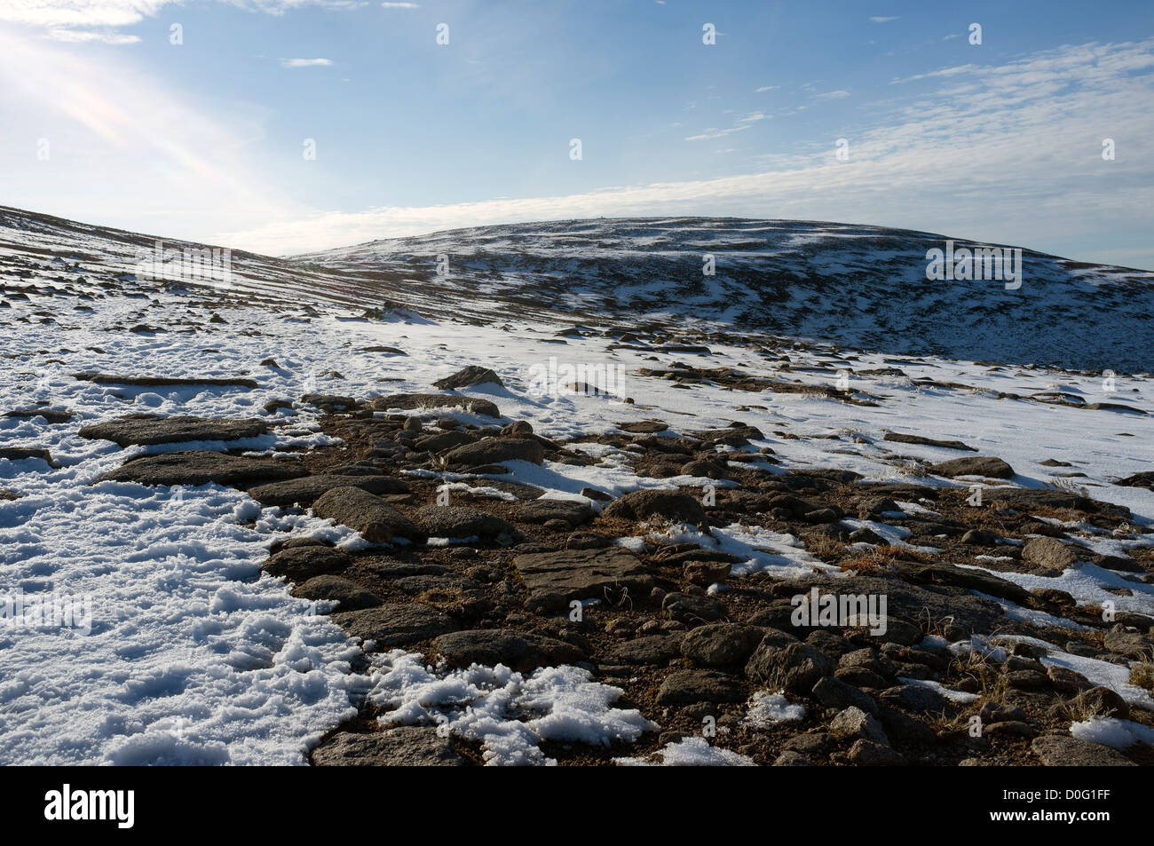 Ben Macdui, Cairngorms, Scotland, UK Stock Photo