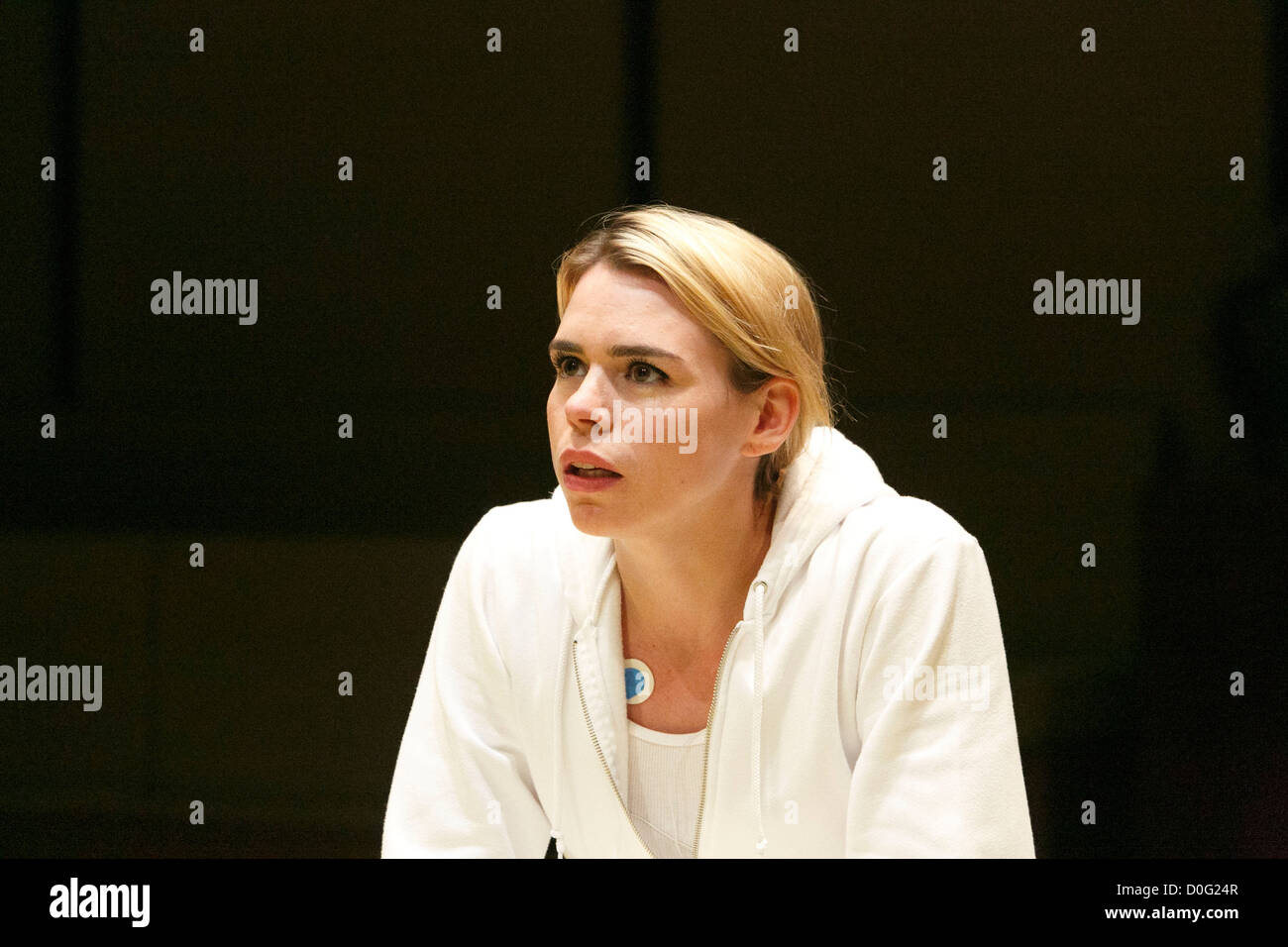 Billie Piper as Connie in THE EFFECT by Lucy Prebble at the Cottesloe Theatre, National Theatre Billie Piper as Connie in THE EFFECT by Lucy Prebble at the Cottesloe Theatre, National Theatre
