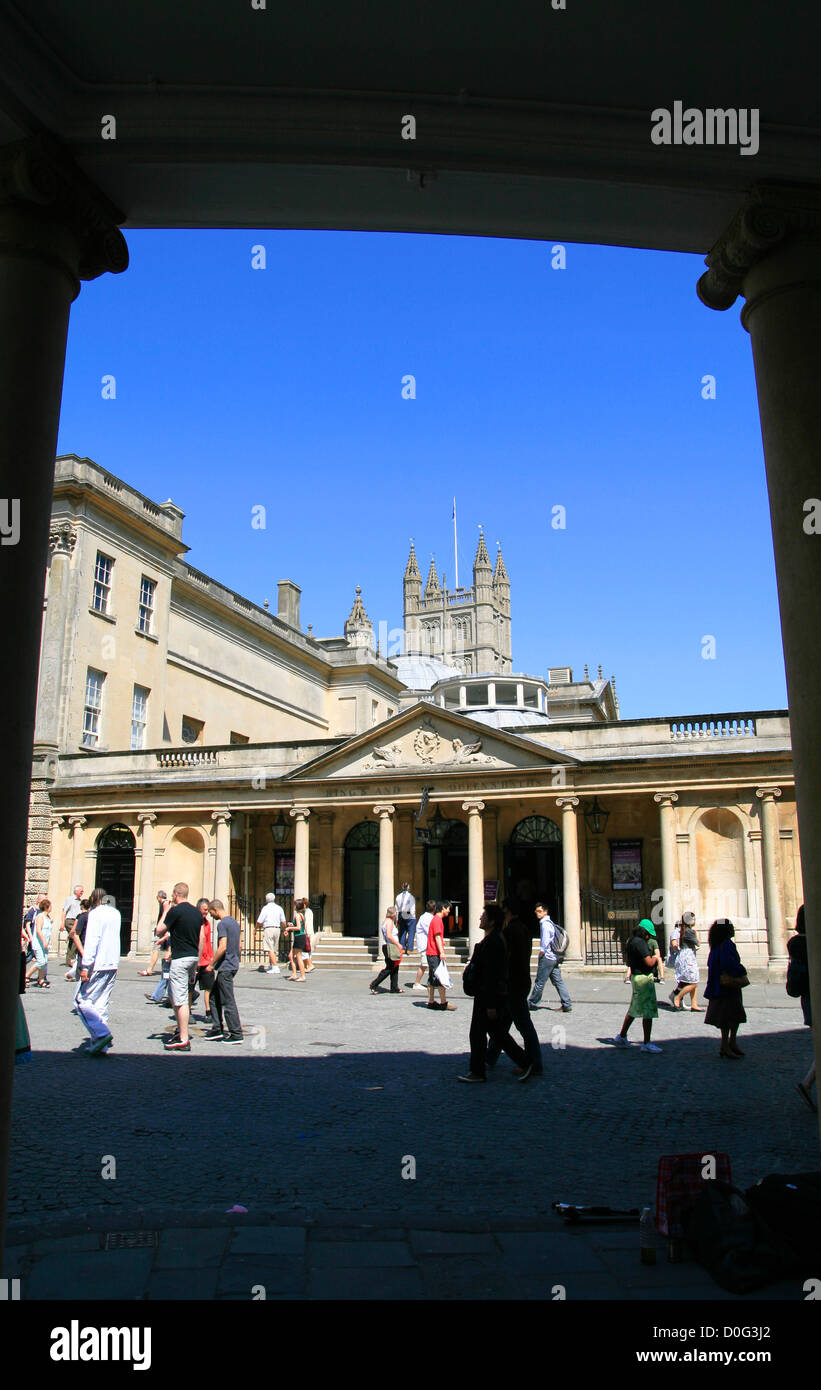 King and Queen Baths Bath Somerset England UK Stock Photo Alamy