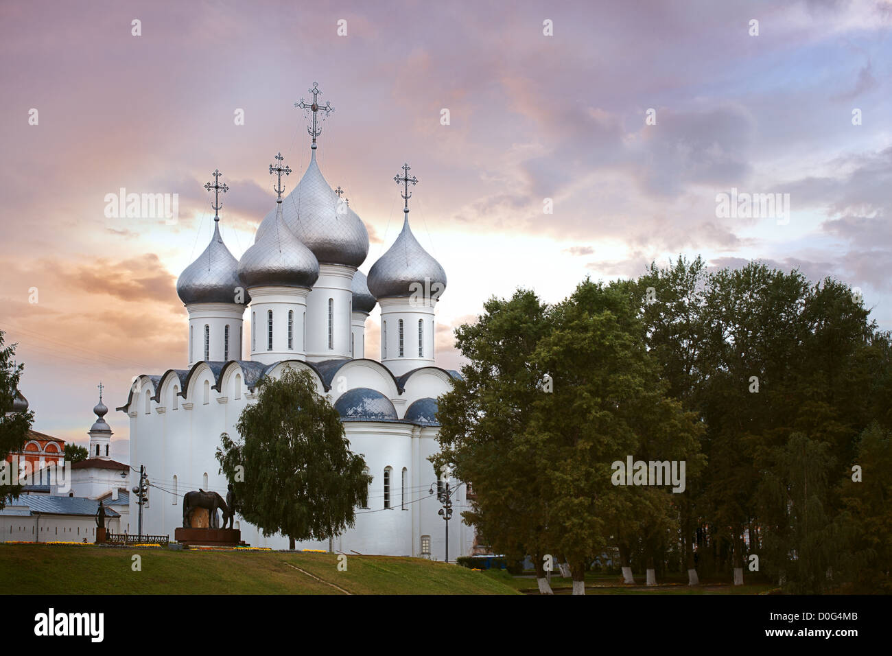 Orthodoxy temple in city of Vologda Stock Photo - Alamy