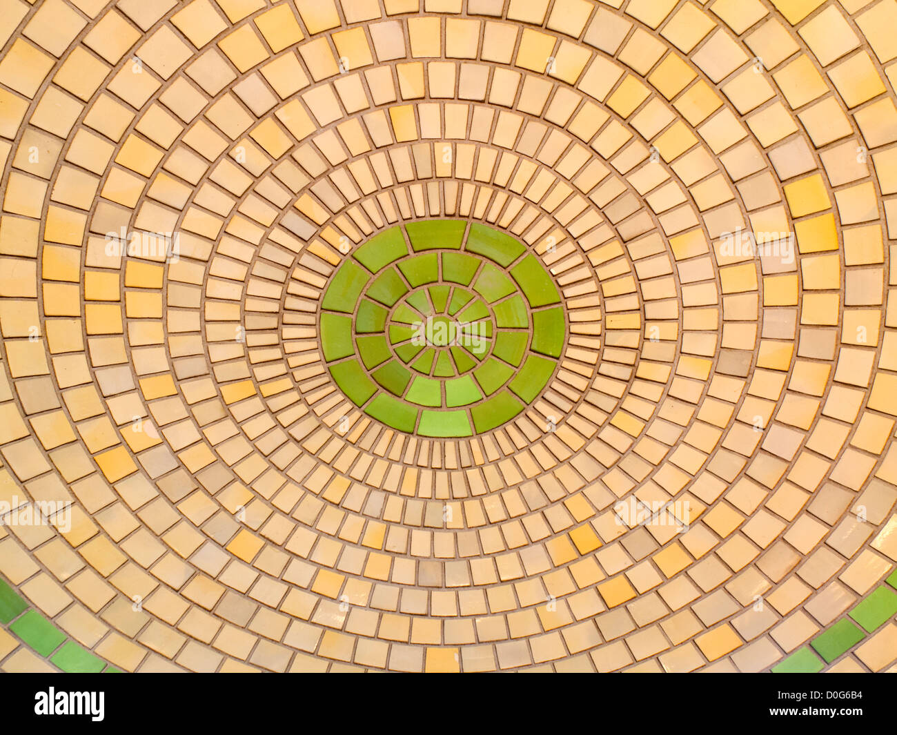 circles of tiles Stock Photo - Alamy
