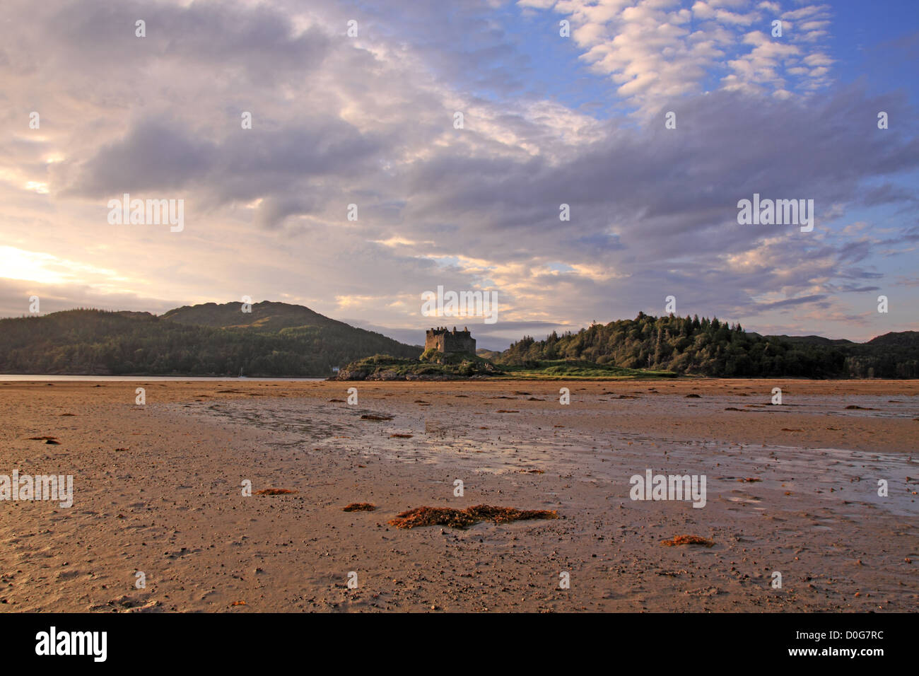 UK Scotland Argyll Strathclyde Castle Tioram Stock Photo