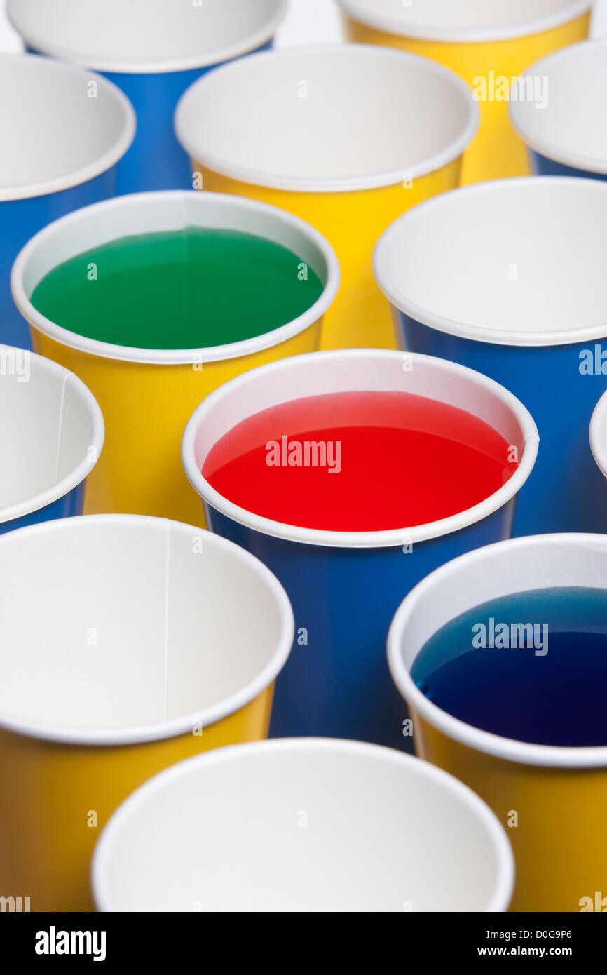 Different angles of paper cups Stock Photo - Alamy