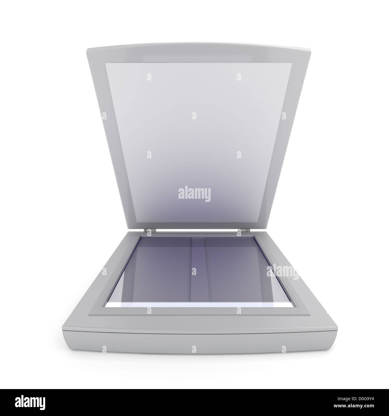 Image scanner on white background Stock Photo - Alamy