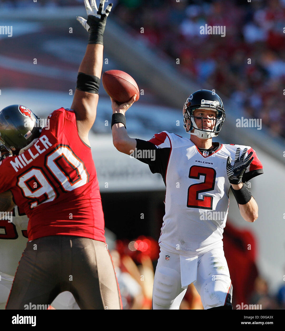 Atlanta Falcons 2 Matt Ryan Color Rush Red 3D Jersey